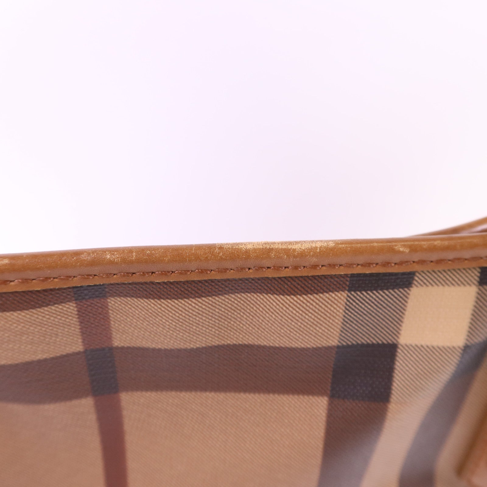 BURBERRY PVC Tote Bag金扣肩背袋
