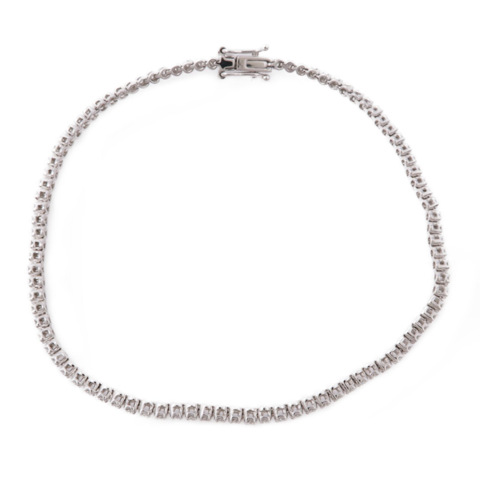 JEWELRY 18K白金Diamond Bracelet鑽石手鏈