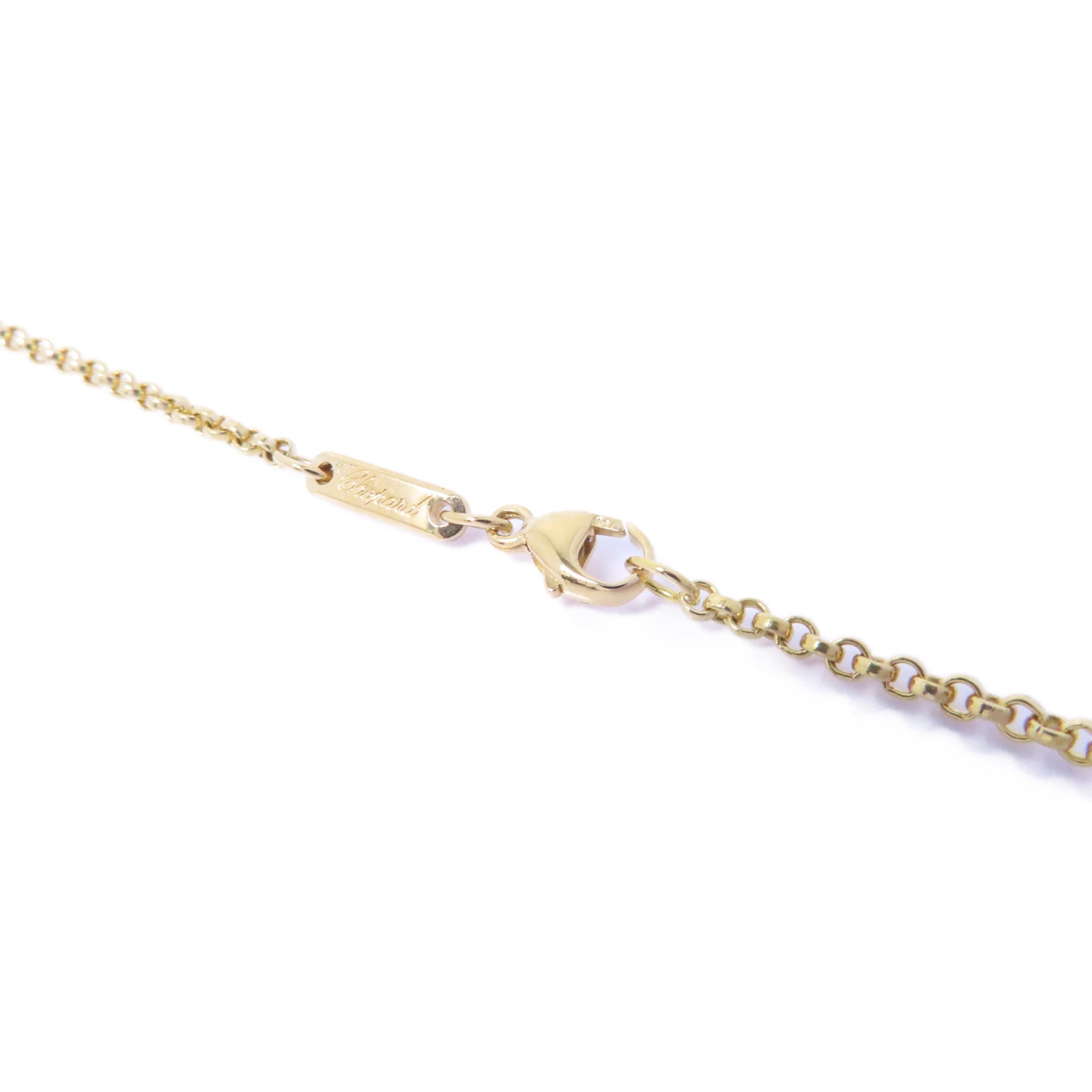 Chopard 【激減優惠】18K黃金/鑽石Happy Diamond Necklace項鏈