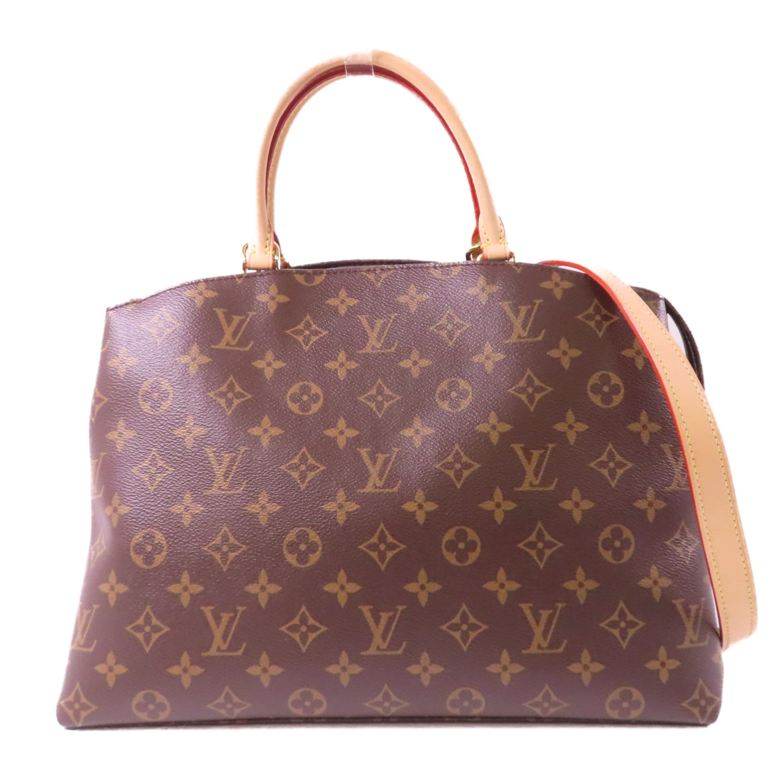 LOUIS VUITTON 【激減優惠】Monogram Grand Palais MM MNG金扣手挽肩背兩用袋啡色