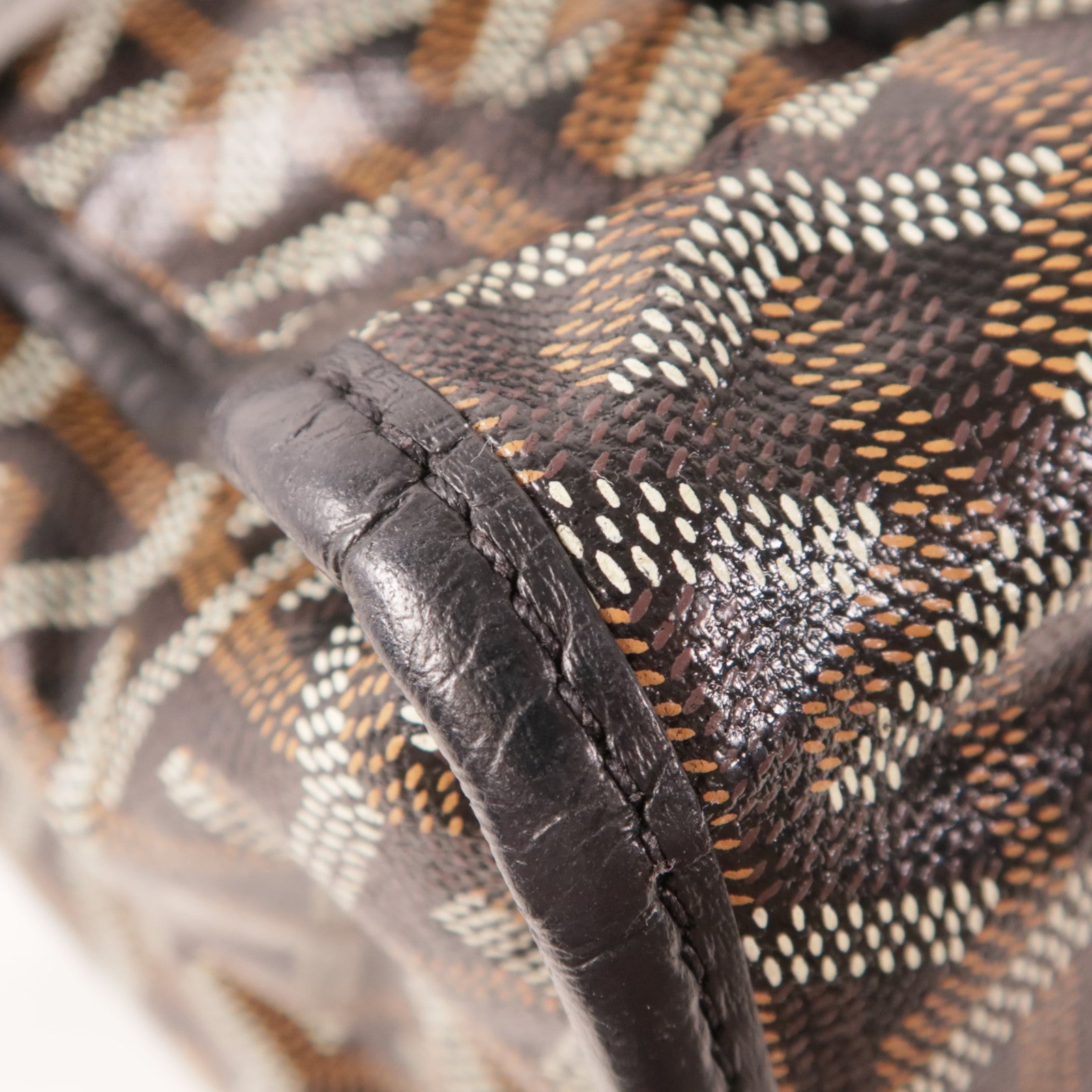 GOYARD 塗層帆布Saint Leger Backpack銀扣背包