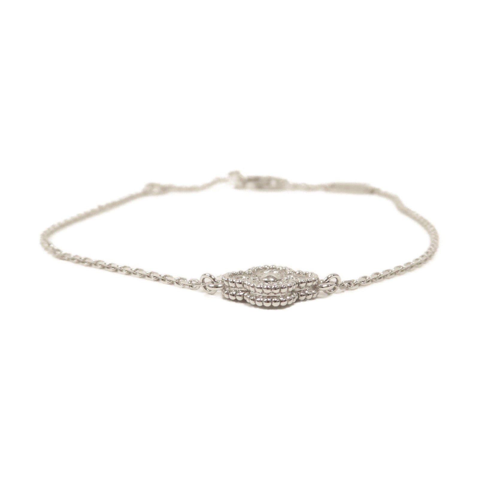 Van Cleef & Arpels 18K白金Sweet Alhambra Bracelet手鏈