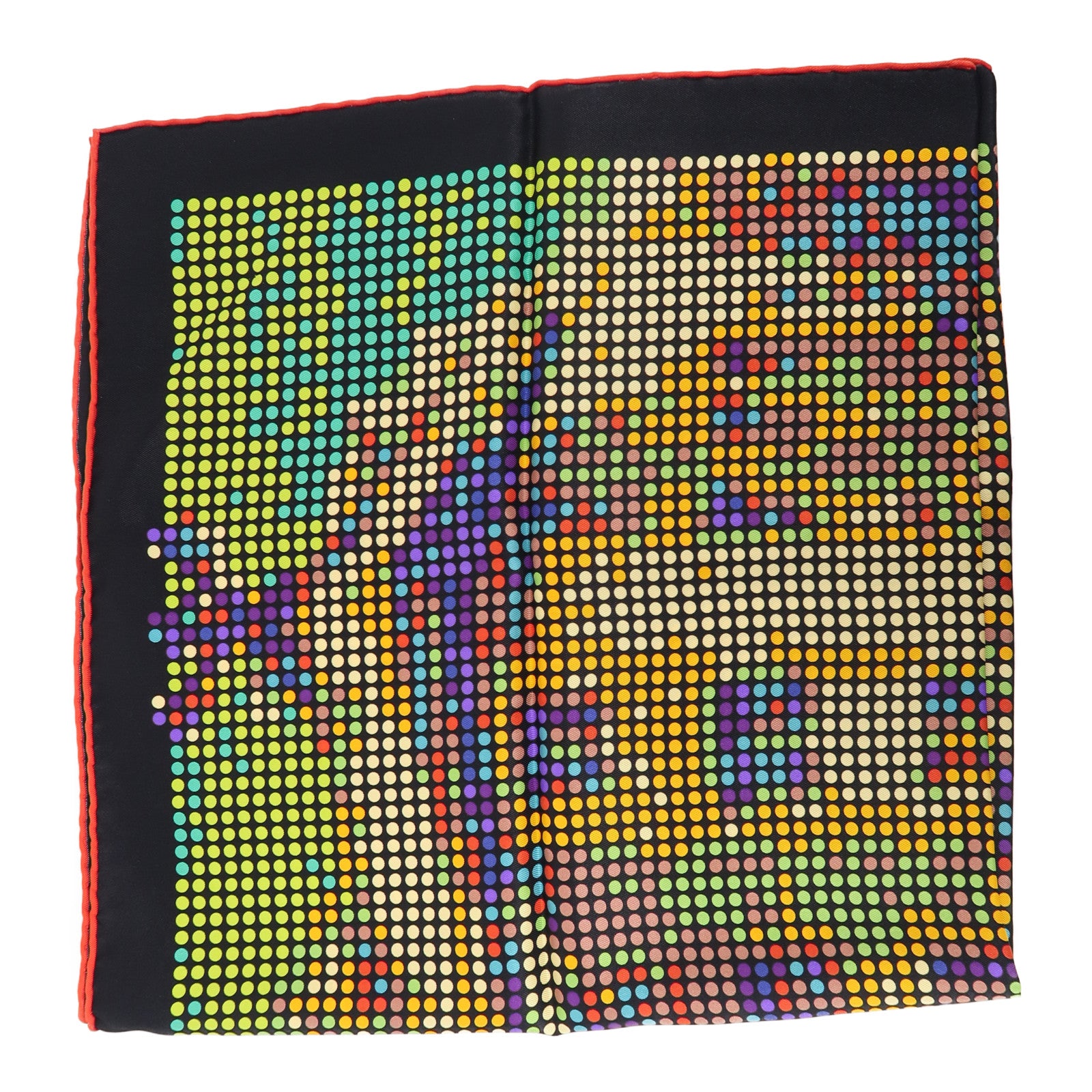HERMES 絲質Scarf圍巾黑色/多色