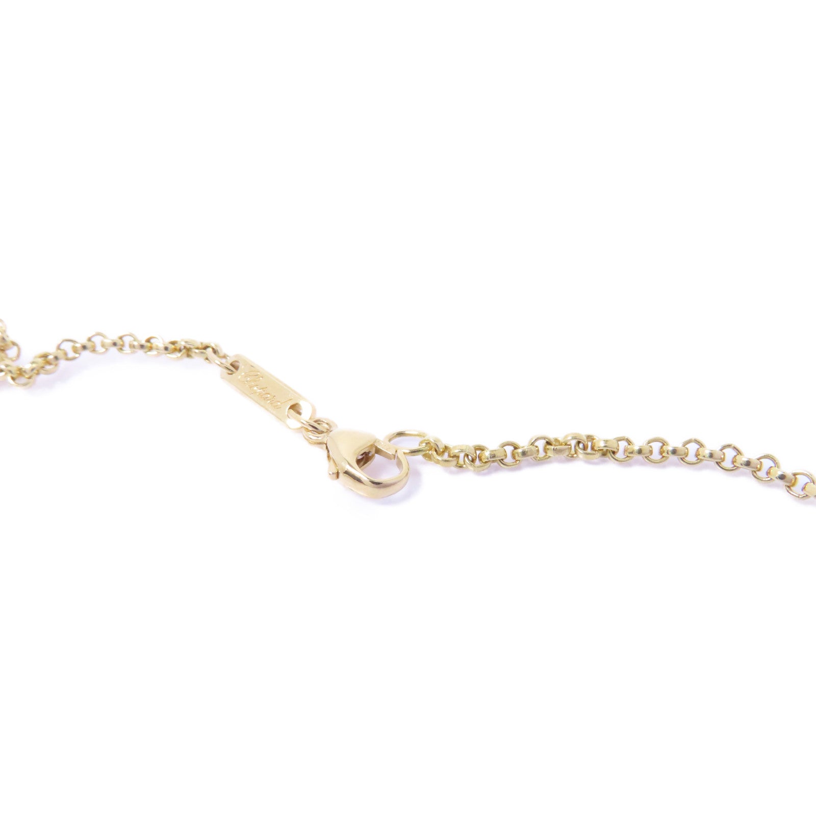 Chopard 【激減優惠】18K黃金/鑽石Happy Diamond Necklace項鏈