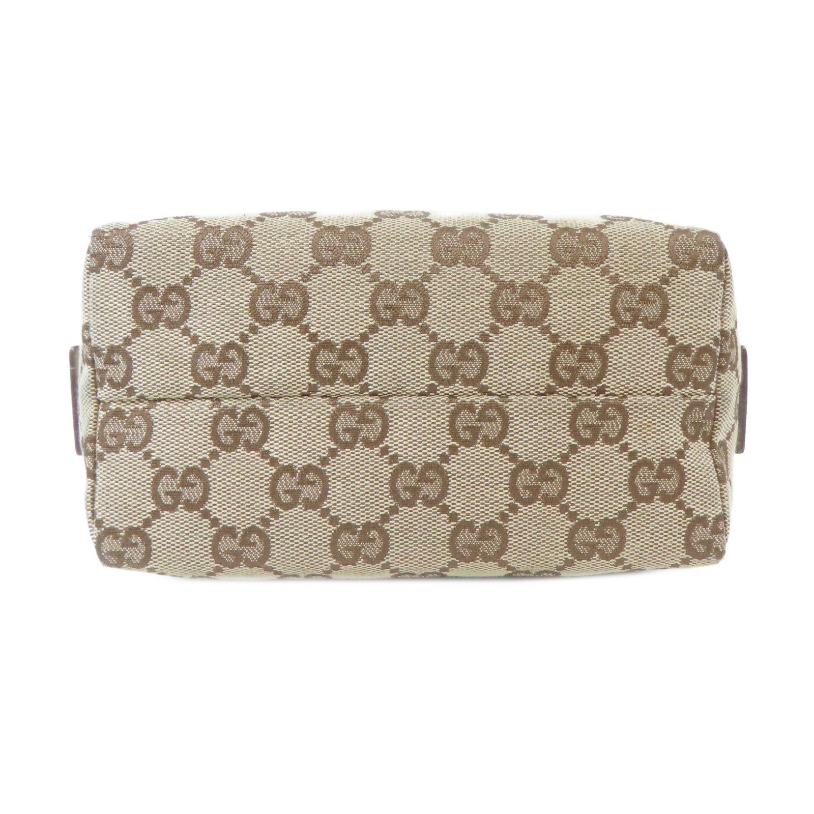GUCCI 帆布Cosmetic Bag化妝袋啡色/米色