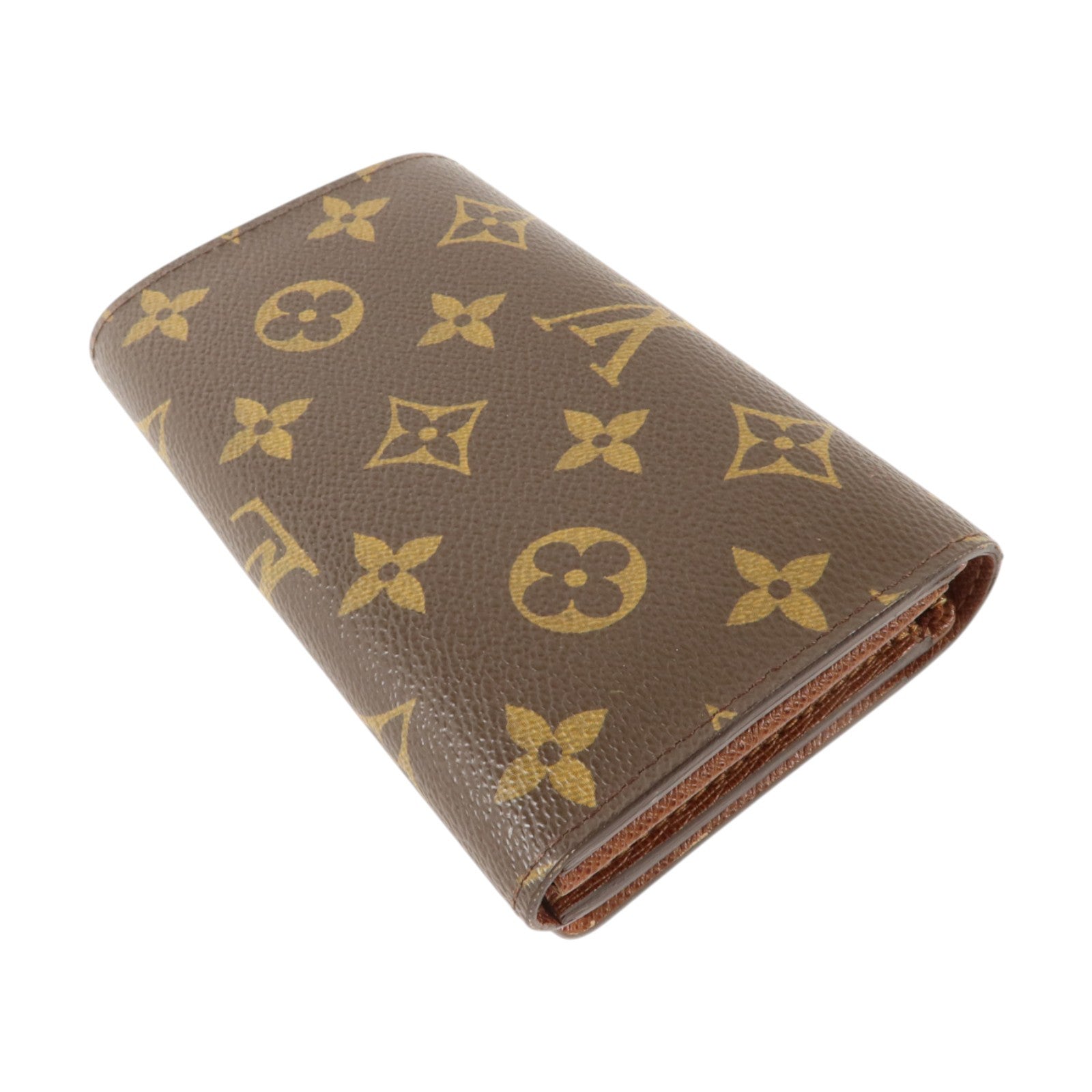 LOUIS VUITTON Monogram Bifold Wallet金扣錢包
