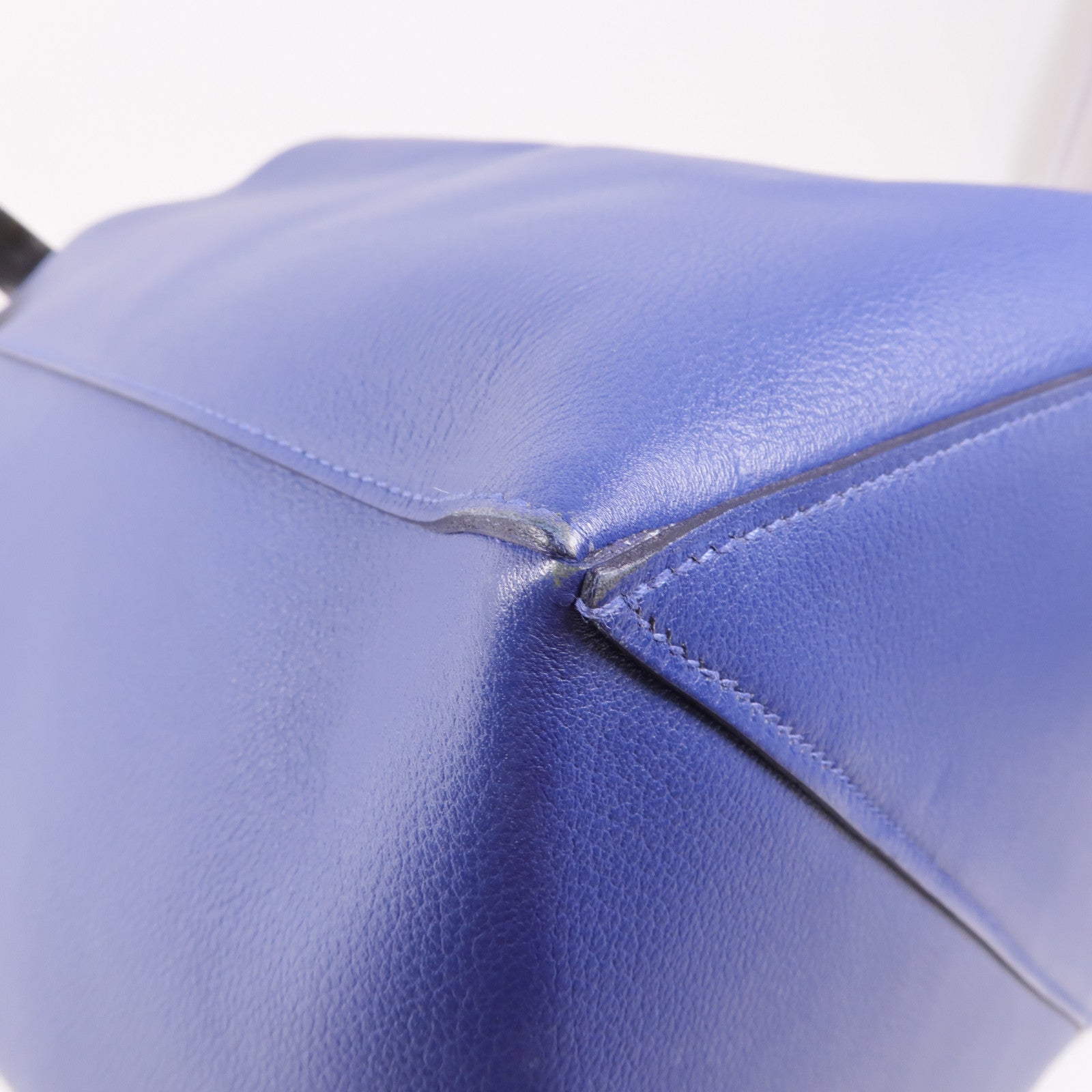 HERMES Evercolor皮革Licol 19肩背袋Bleu Brighton