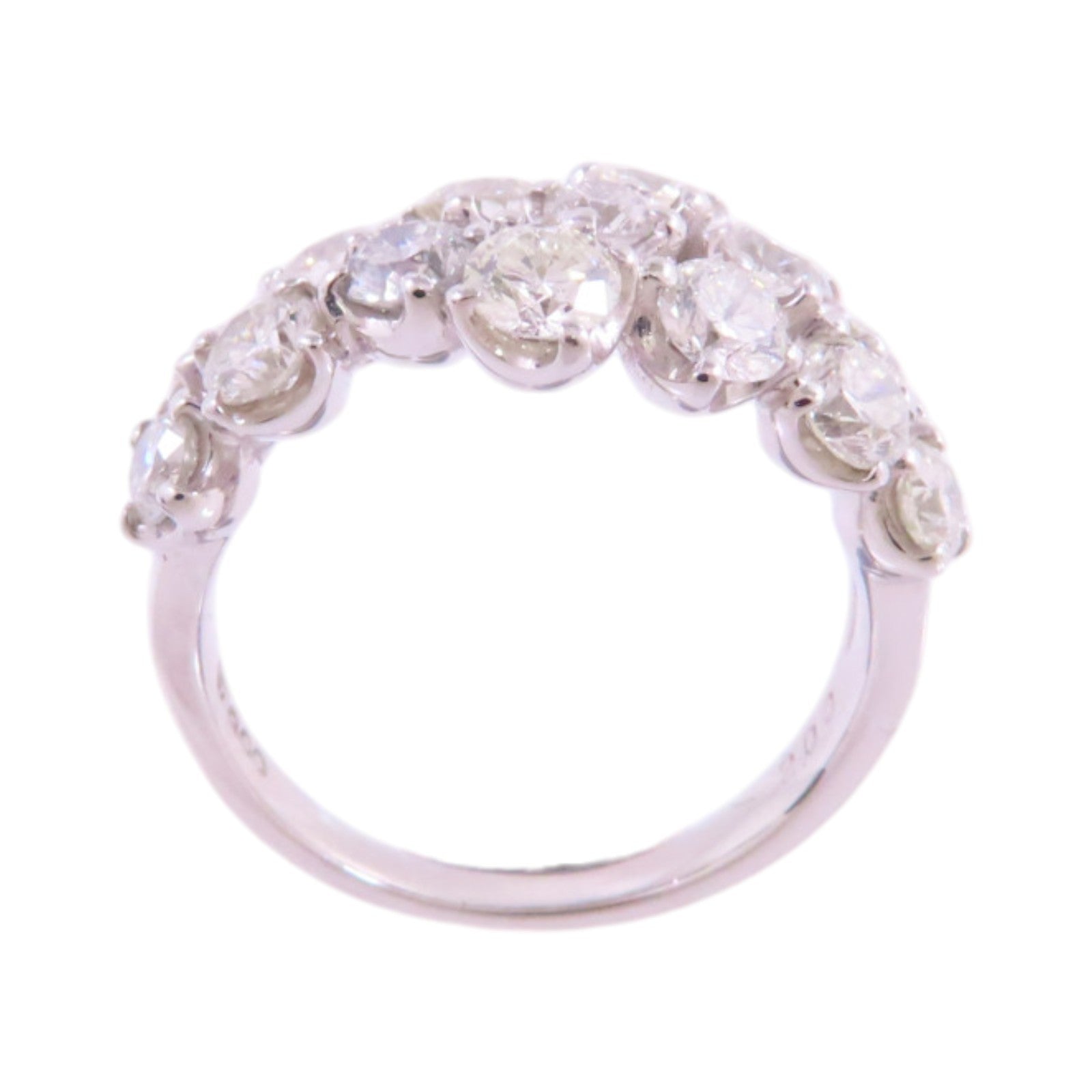 JEWELRY 【激減優惠】PT900鉑金/鑽石Diamond Ring戒指US#6.5