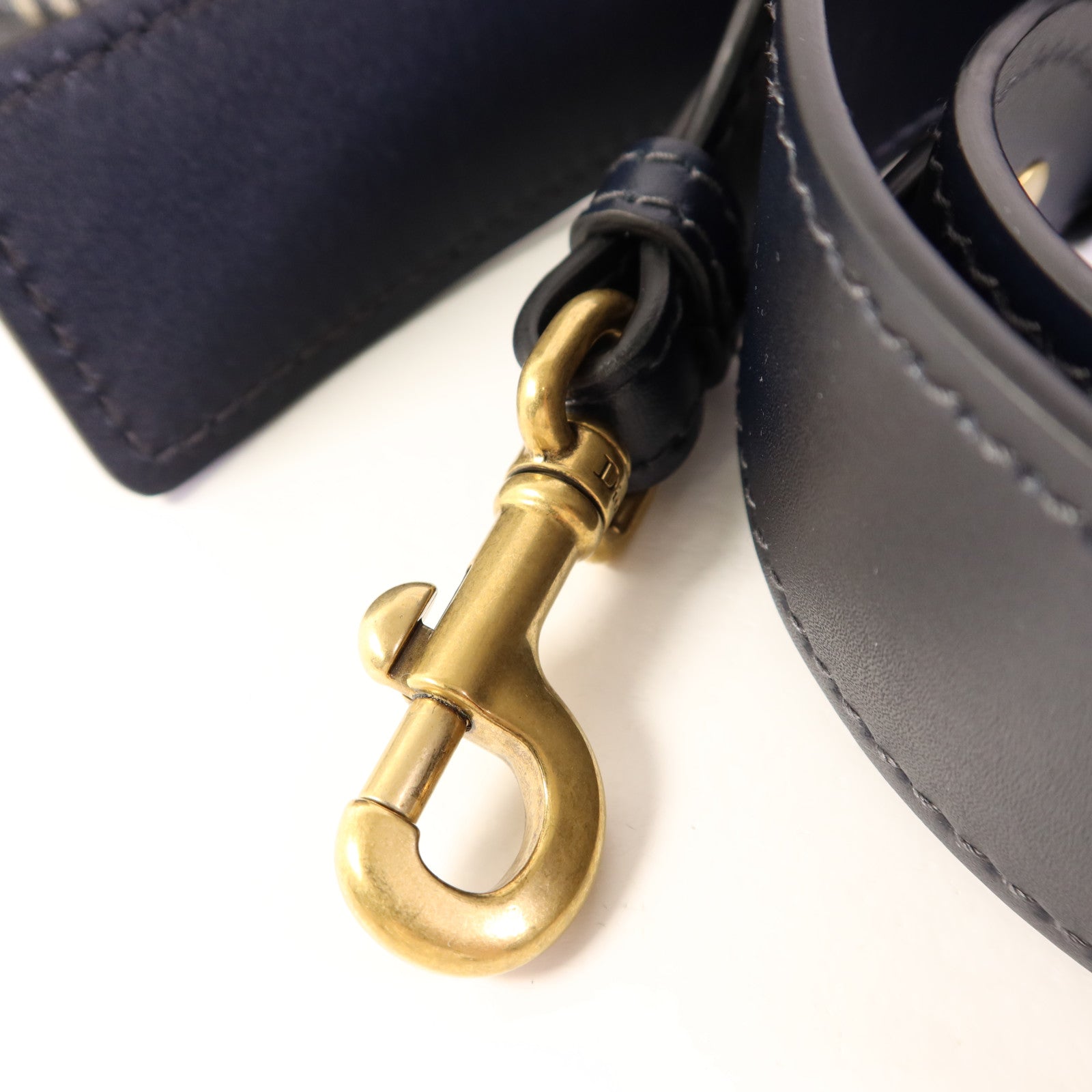 Dior 帆布Shoulder Bag金扣肩背袋