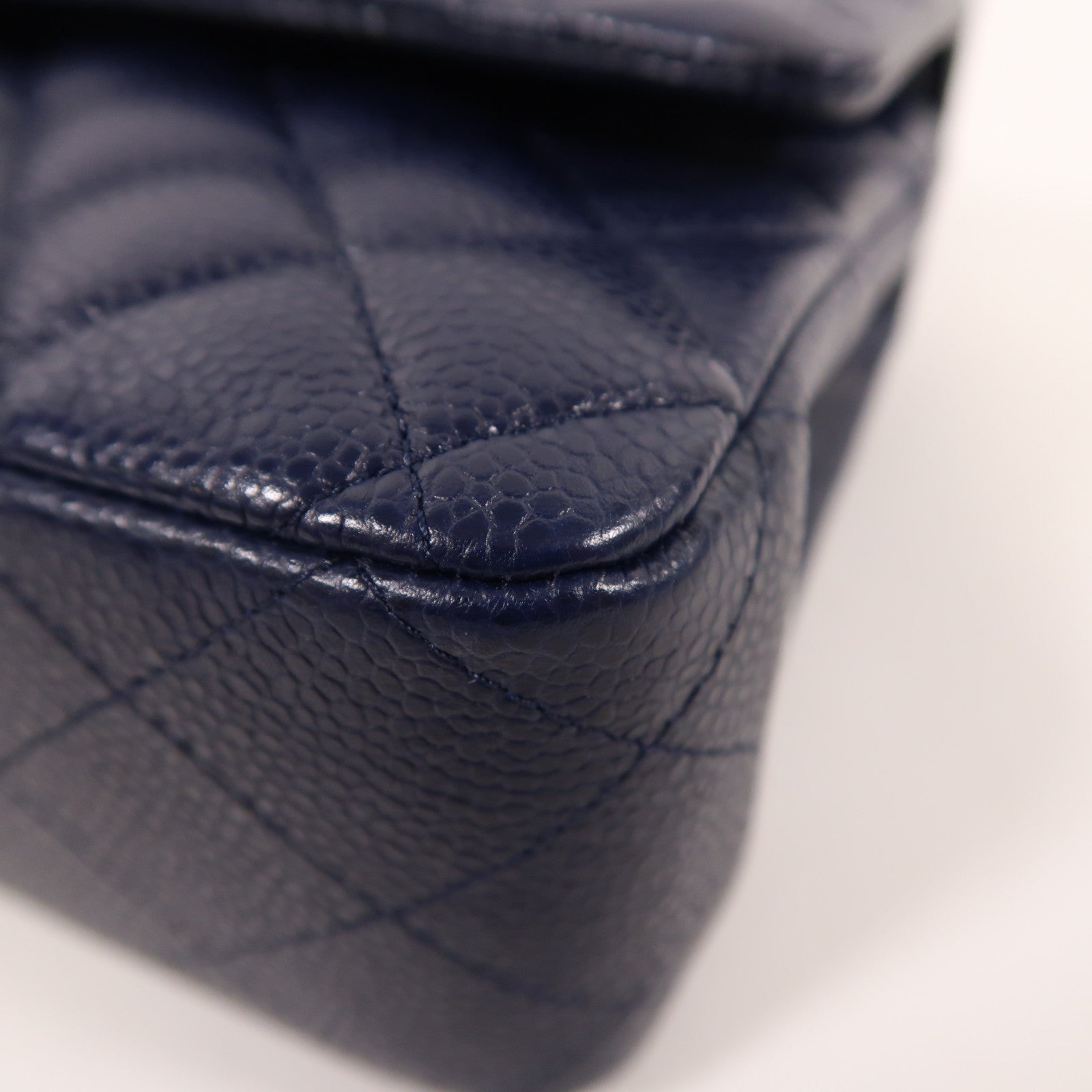 CHANEL 牛皮皮革Classic 25銀扣鏈帶肩背袋