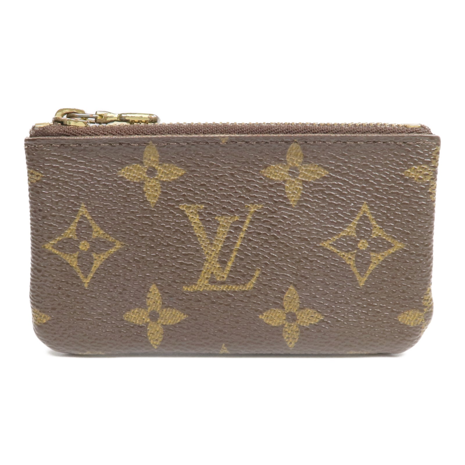 LOUIS VUITTON Monogram Key Pouch金扣鎖匙包