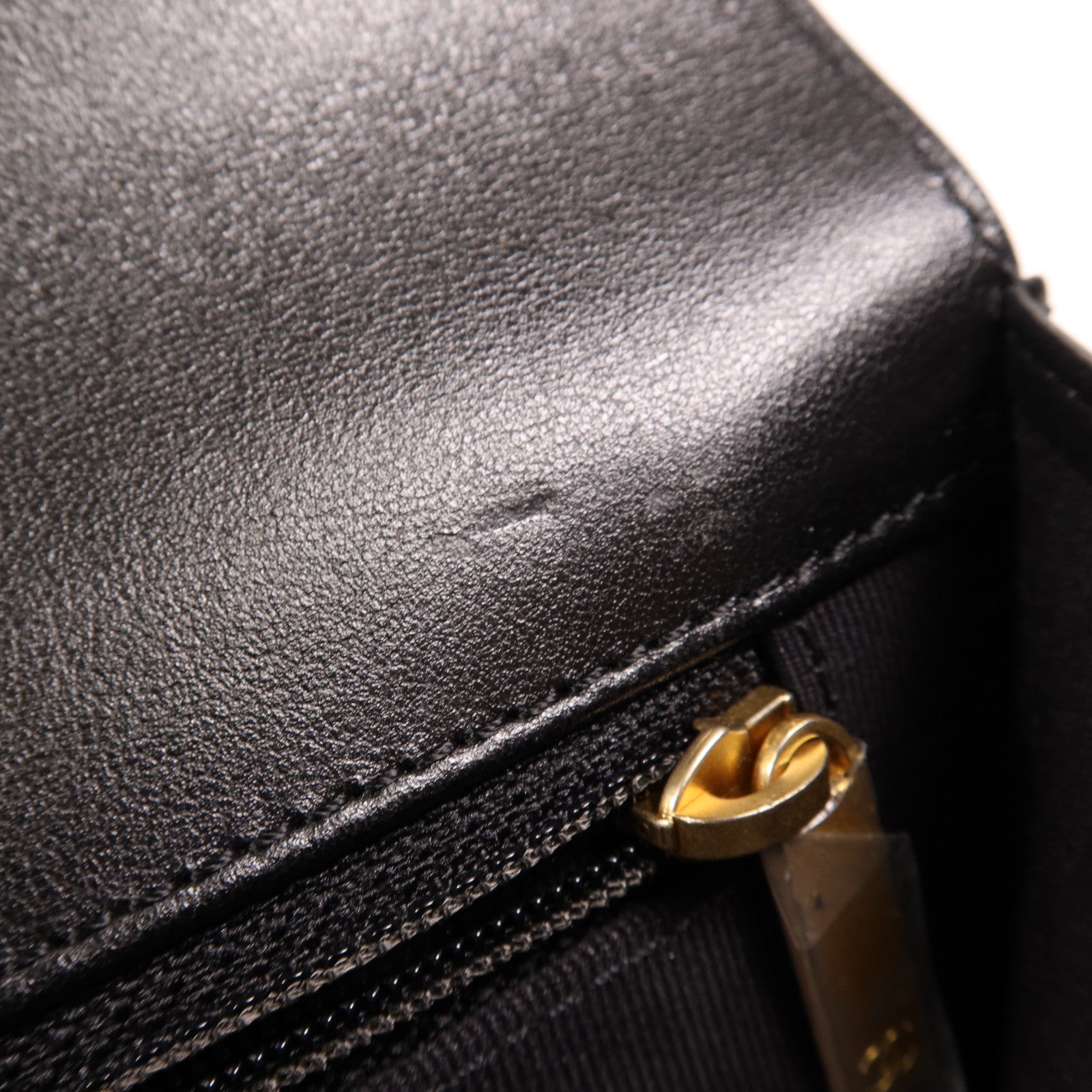 CHANEL 羊皮皮革Shoulder Bag金扣手挽肩背兩用袋