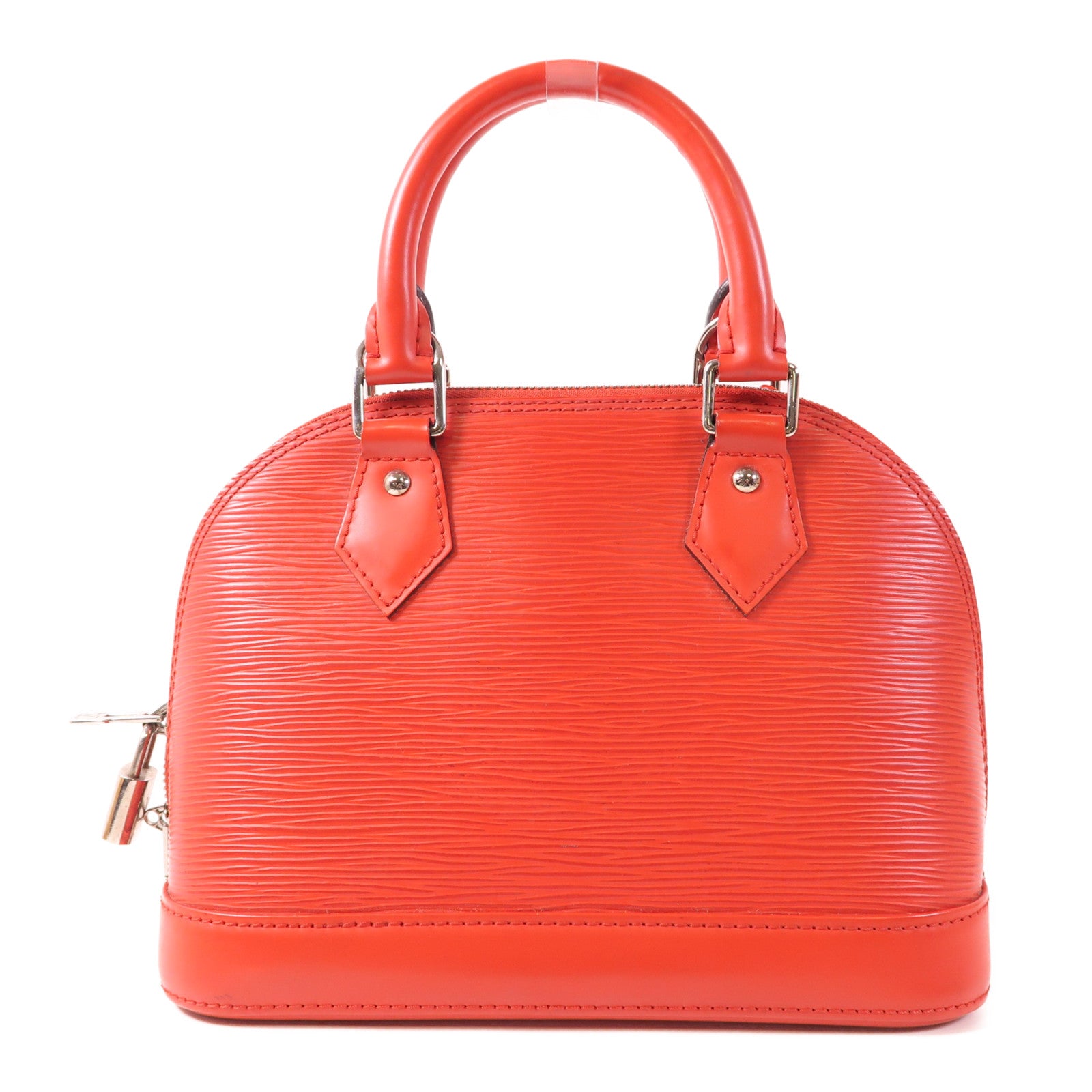 LOUIS VUITTON Epi Alma BB銀扣手挽肩背兩用袋