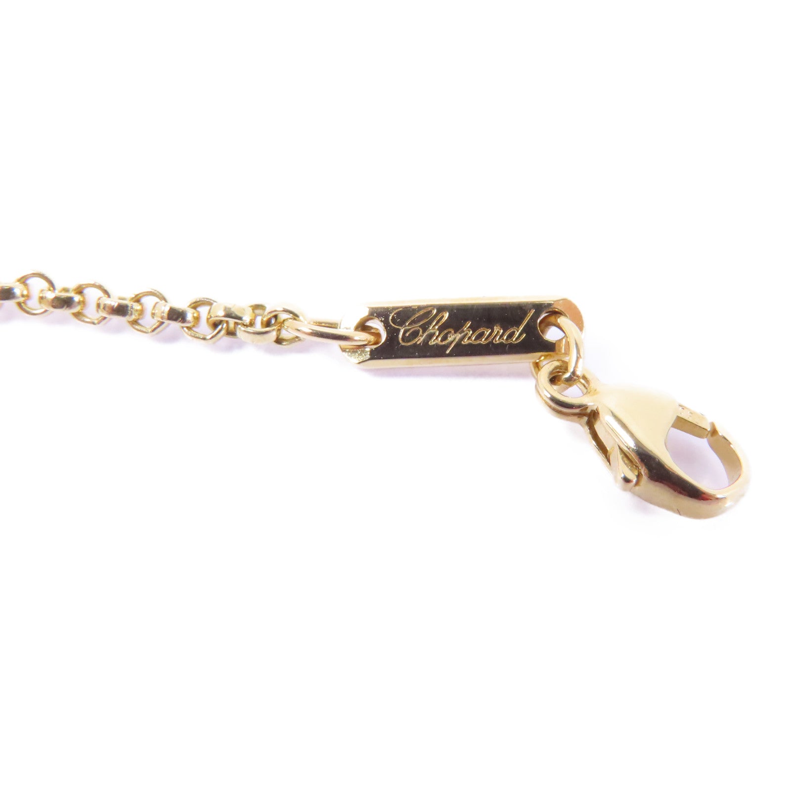Chopard 【激減優惠】18K黃金/鑽石Happy Diamond Necklace項鏈