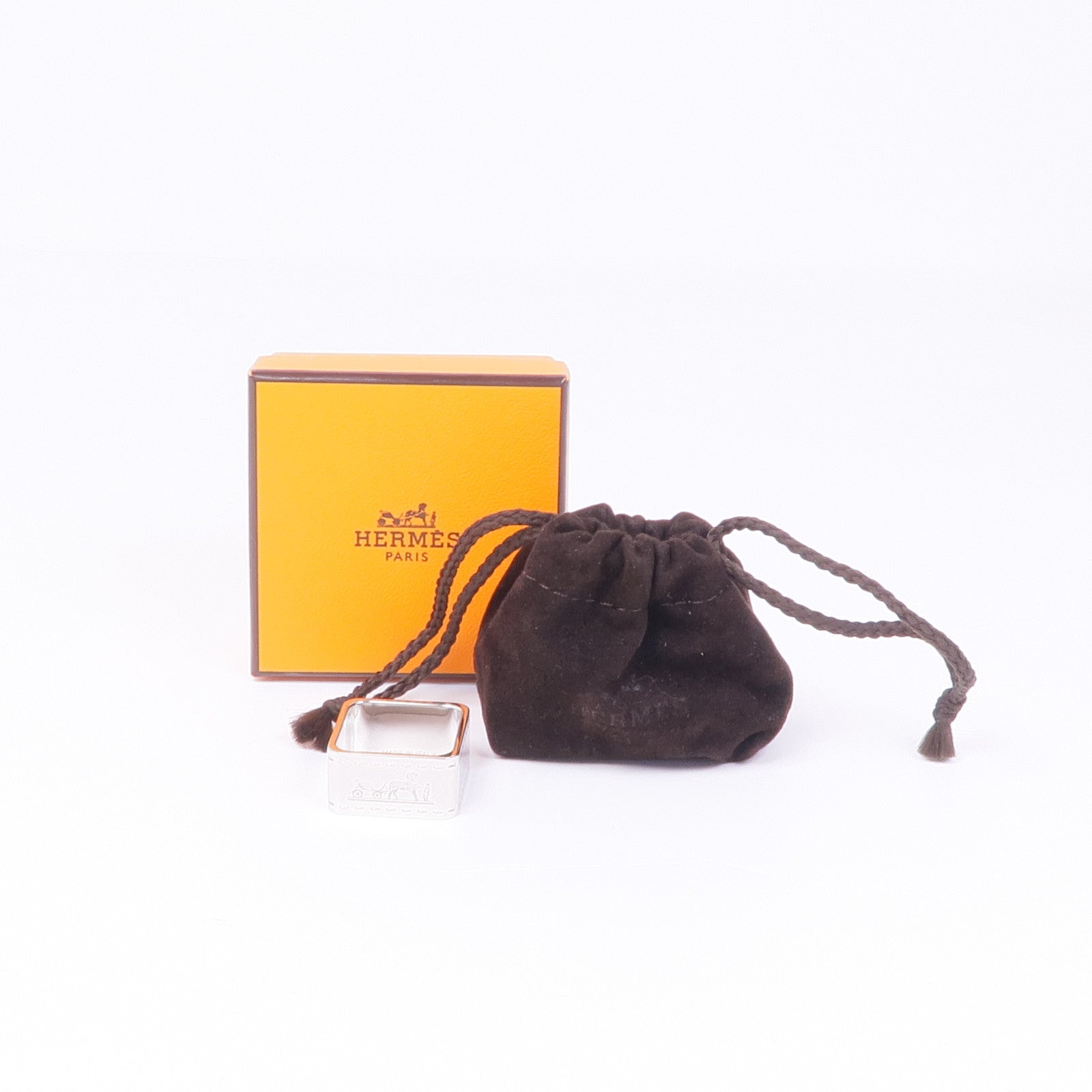 HERMES 【激減優惠】金屬Scarf ring絲巾扣