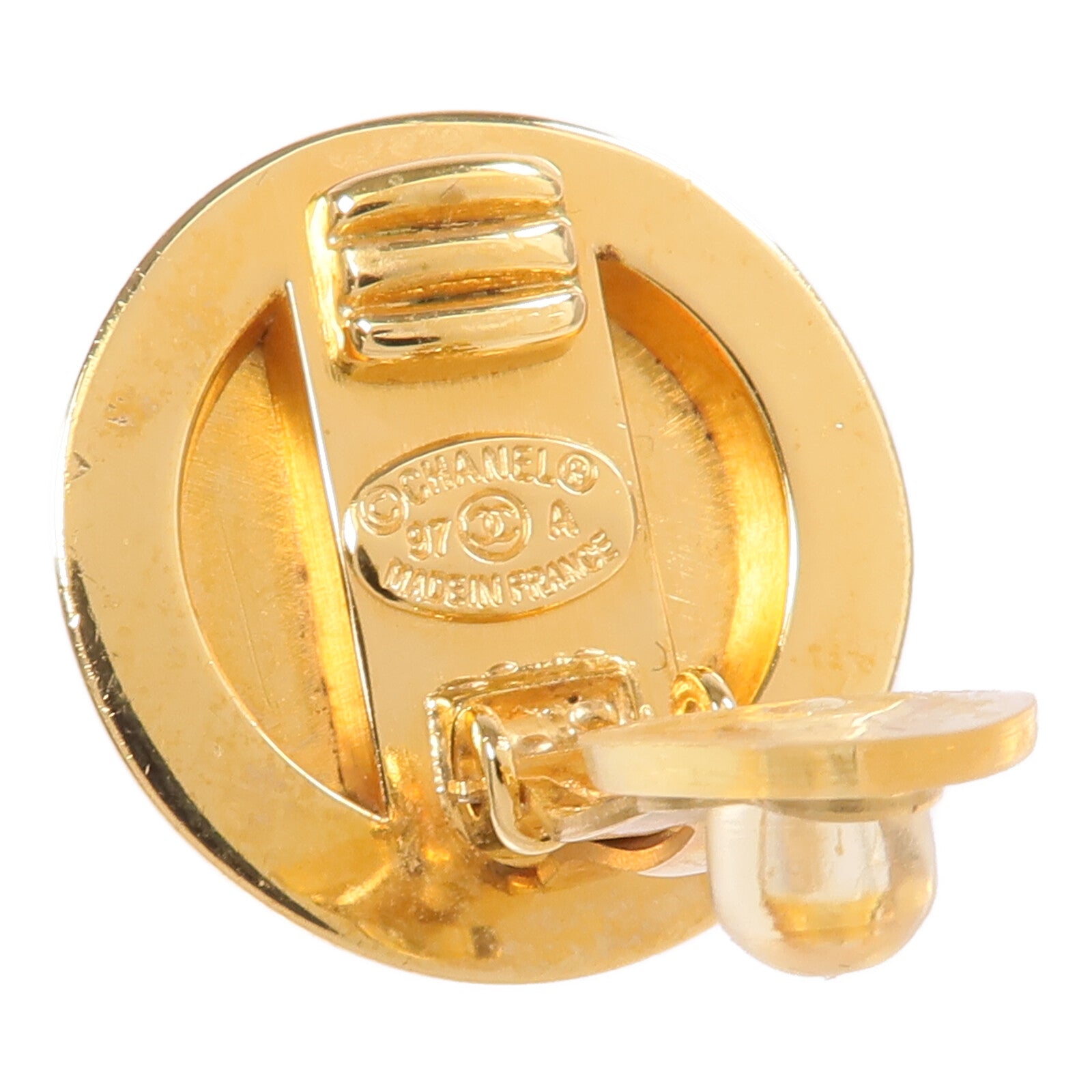 CHANEL 金屬Earrings金扣耳環