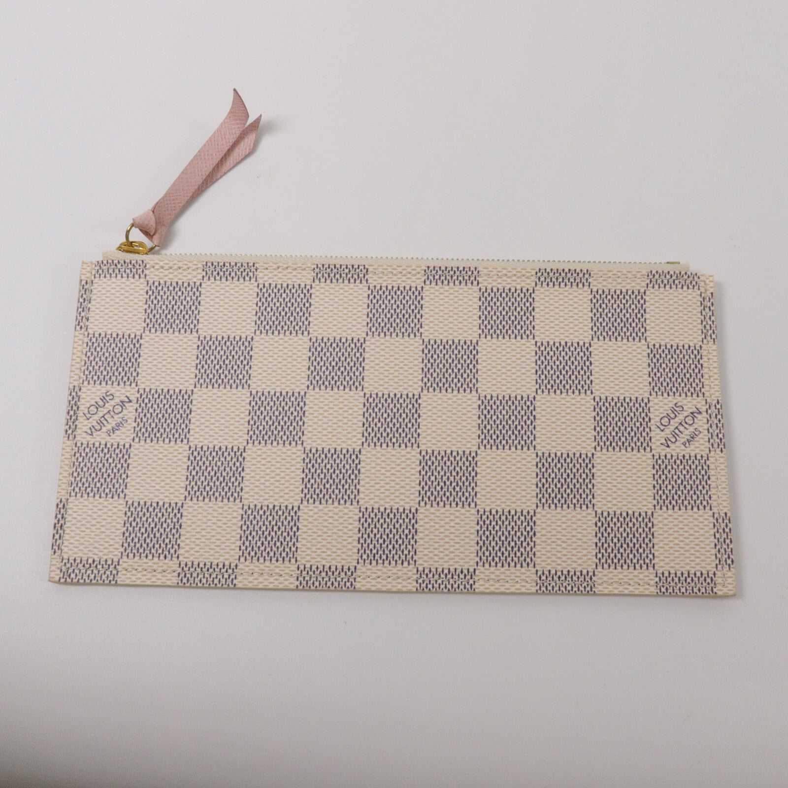 LOUIS VUITTON Damier Azur Felicia Pochette鏈帶肩背袋