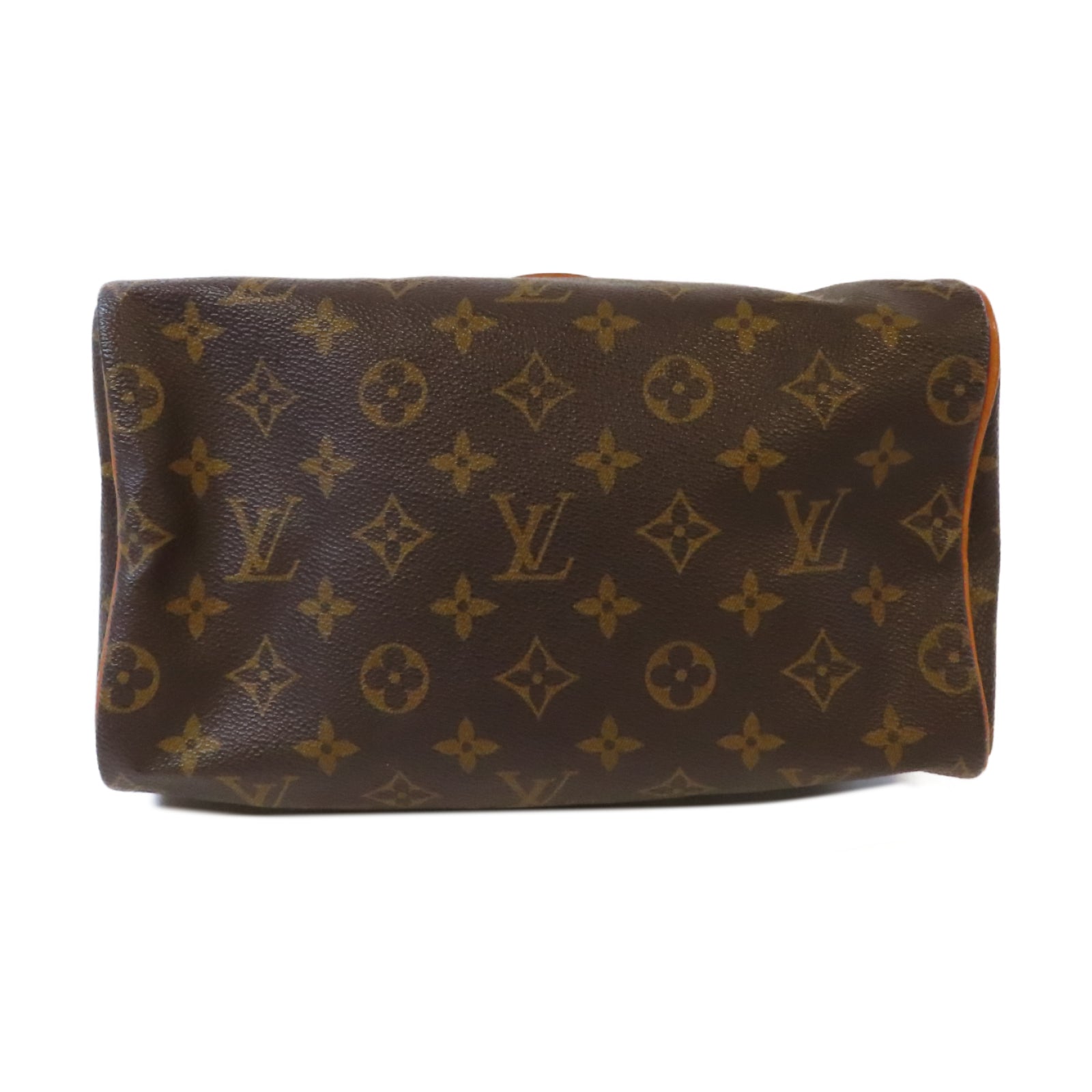 LOUIS VUITTON Monogram Speedy 25金扣手挽袋啡色