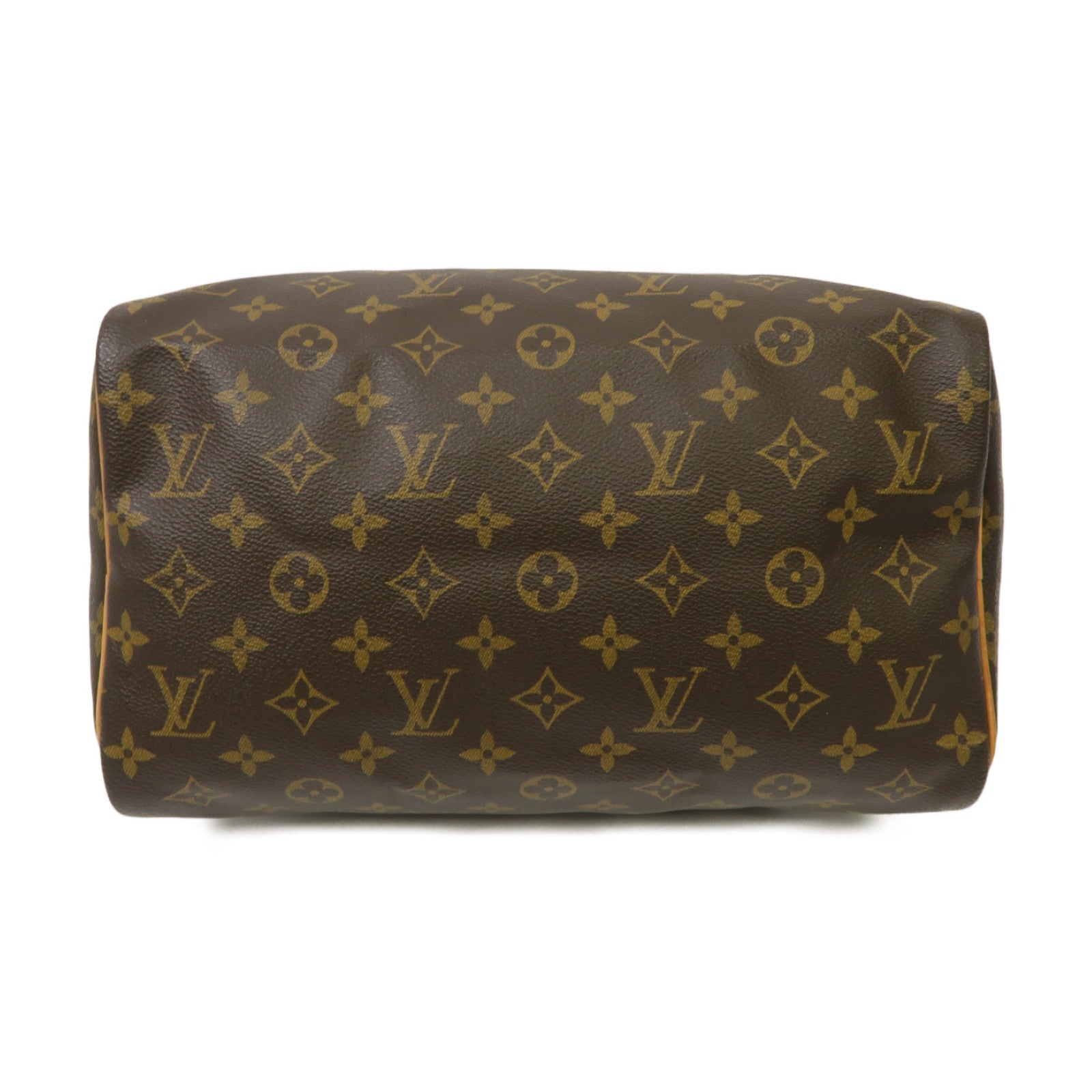 LOUIS VUITTON Monogram Speedy 30金扣手挽袋啡色