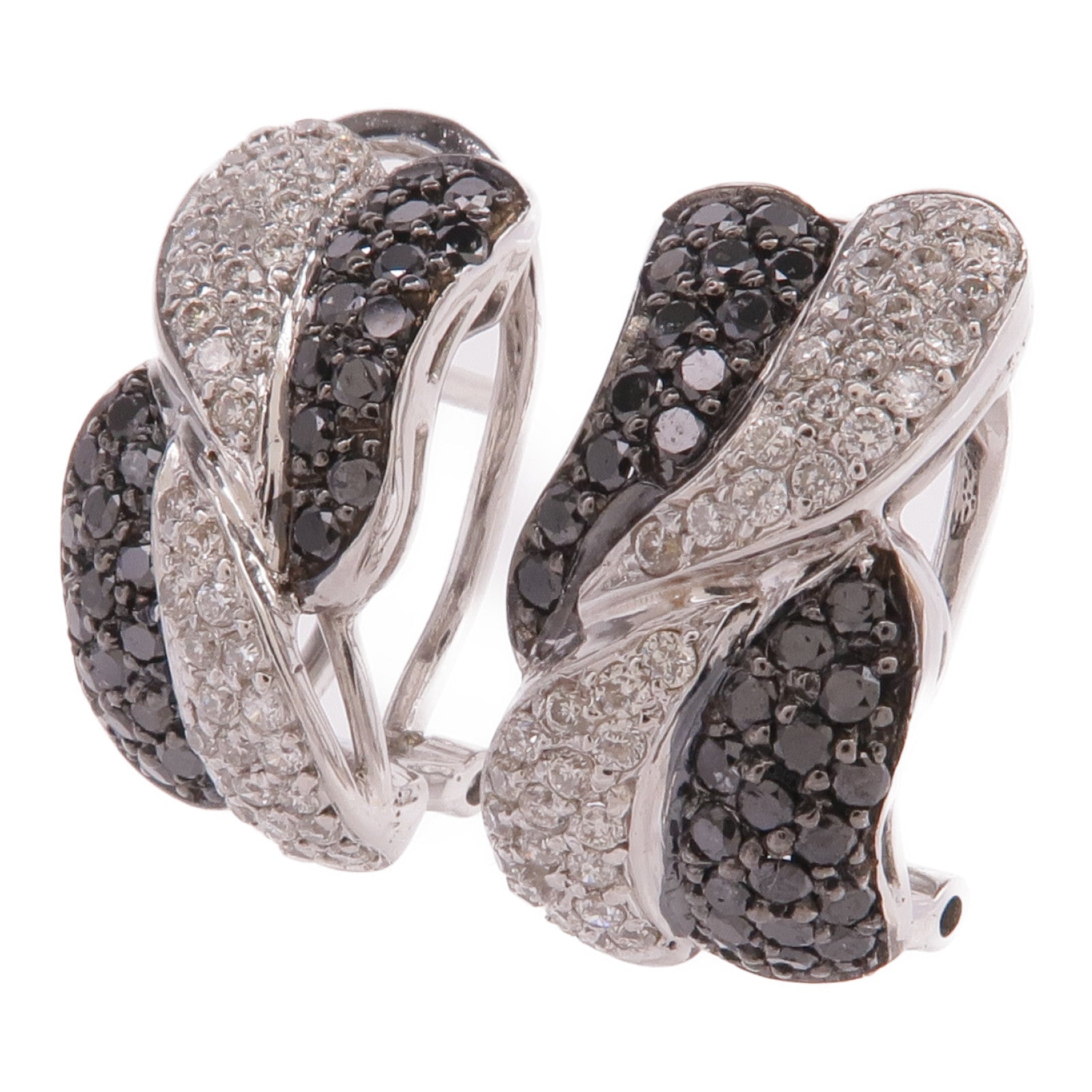 JEWELRY 18K白金Diamond Earrings鑽石耳環