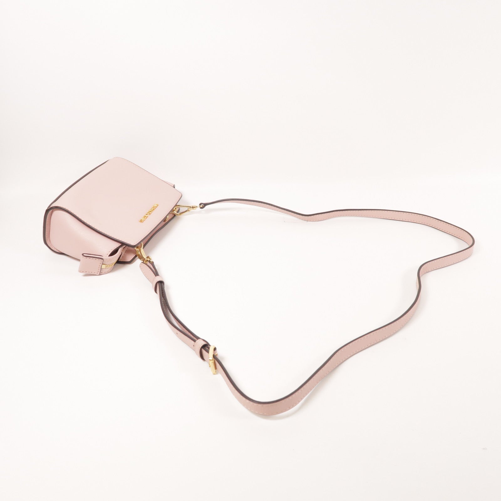 Michael Kors 皮革Selma Mini金扣肩背袋