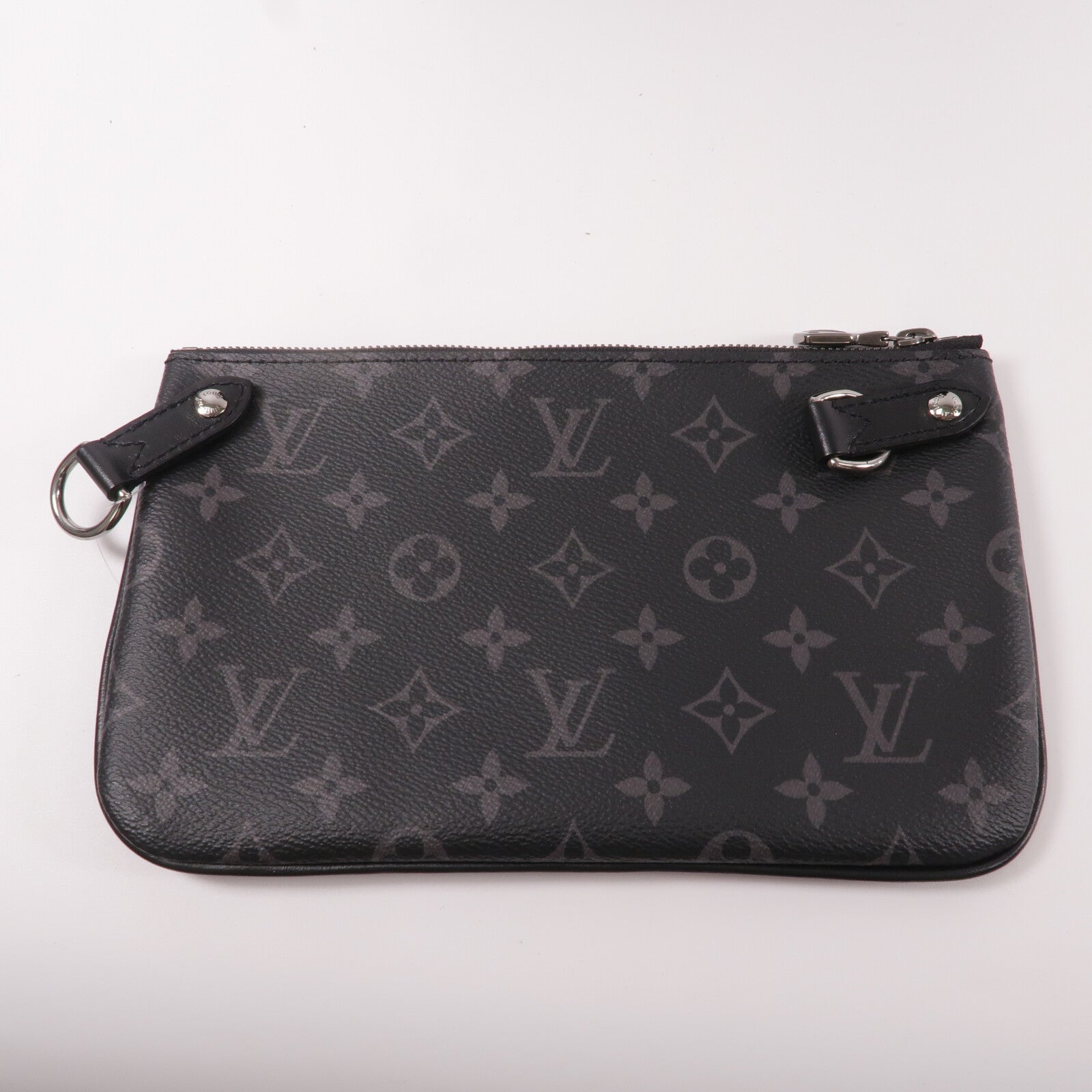 LOUIS VUITTON Monogram Eclipse Reverse Trio Messenger肩背袋