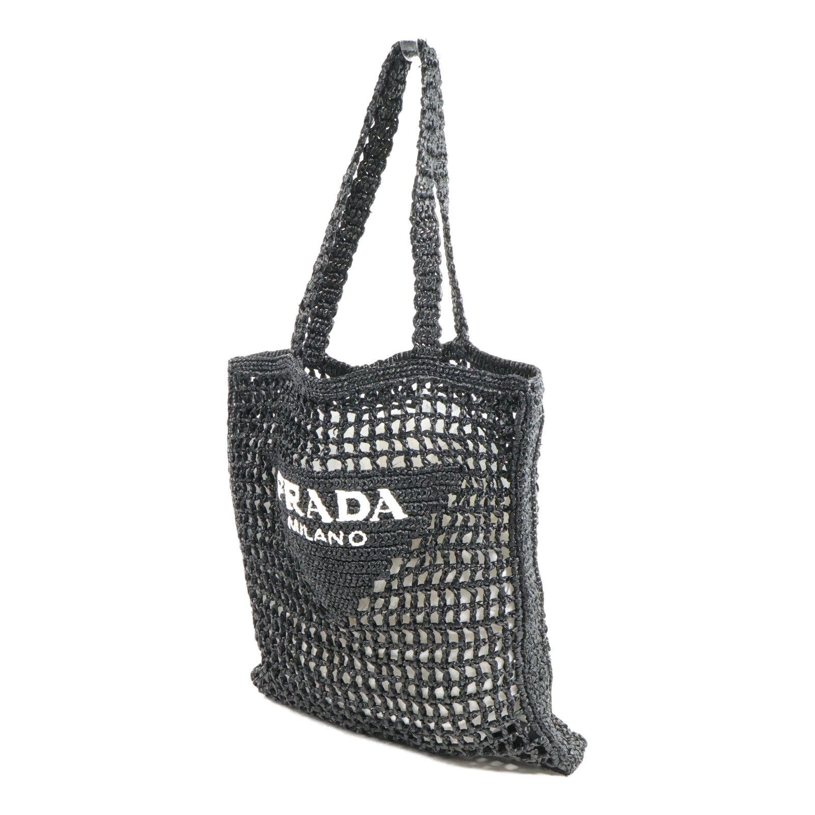 PRADA 酒椰Raffia Tote Bag手挽袋