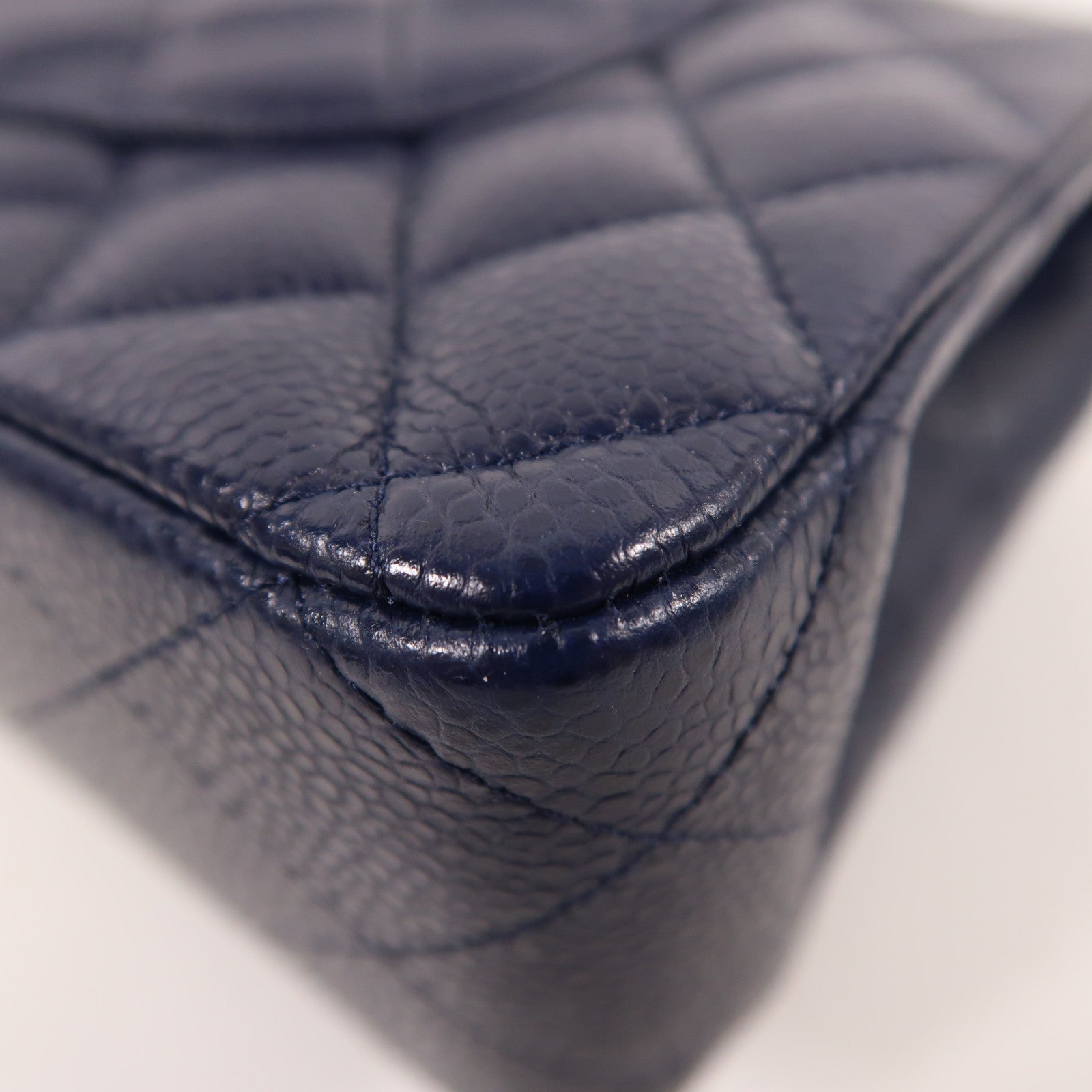 CHANEL 牛皮皮革Classic 25銀扣鏈帶肩背袋