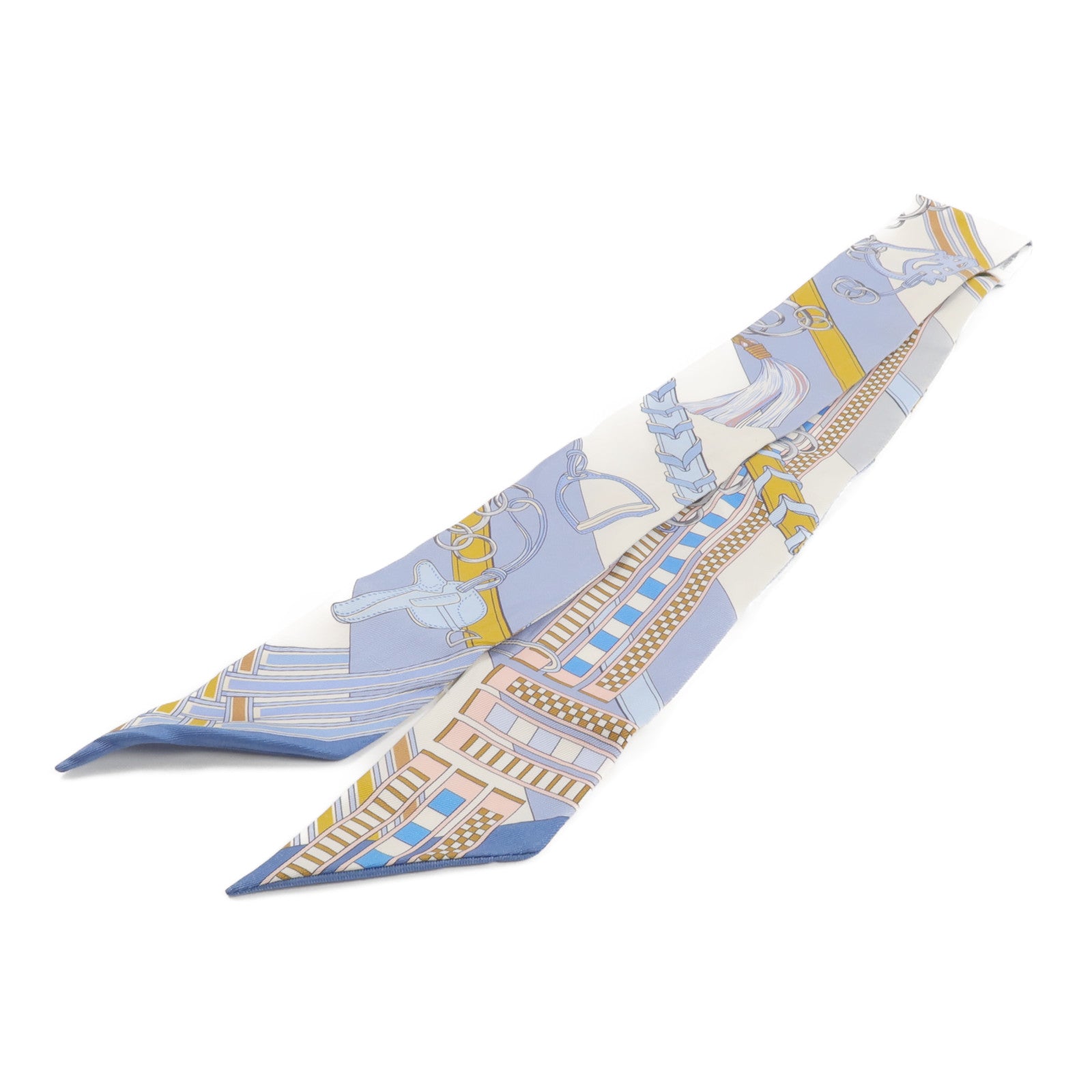 HERMES 絲質Twilly絲巾