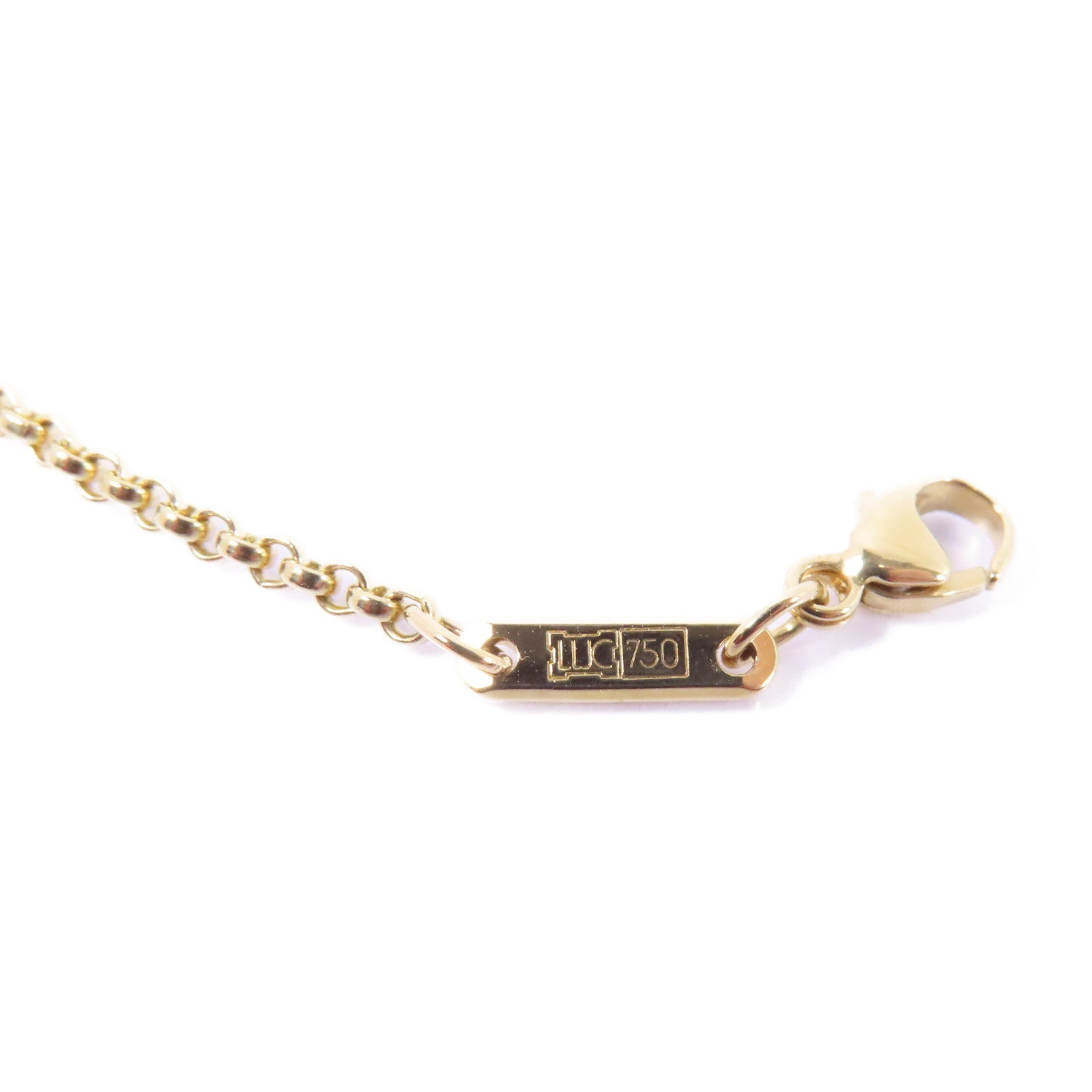 Chopard 【激減優惠】18K黃金/鑽石Happy Diamond Necklace項鏈