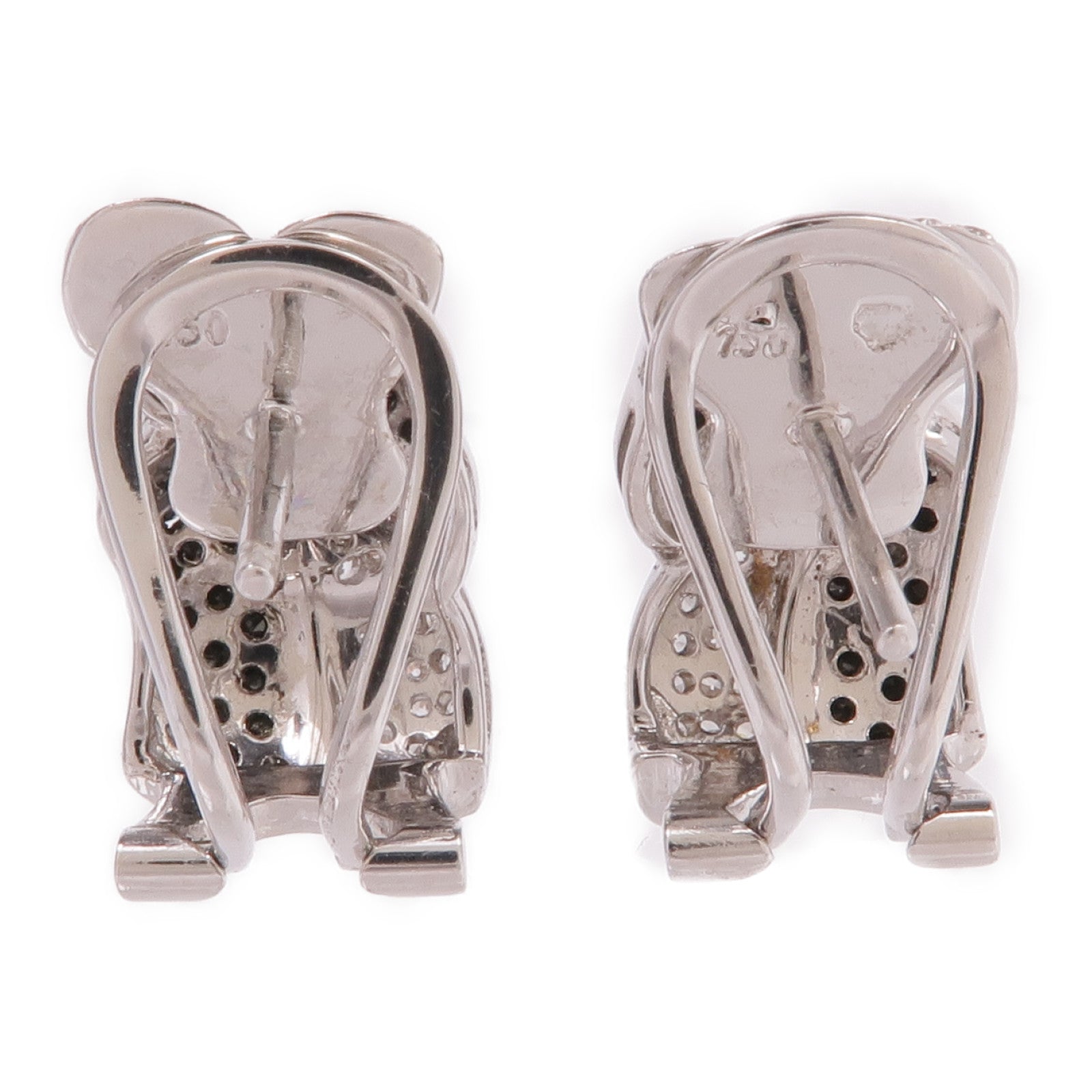 JEWELRY 18K白金Diamond Earrings鑽石耳環