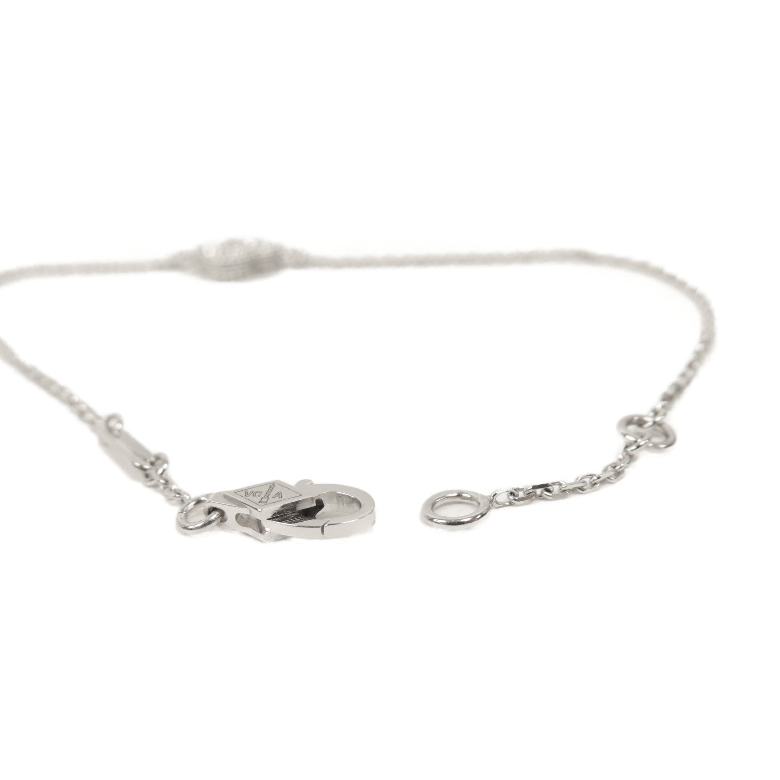 Van Cleef & Arpels 18K白金Sweet Alhambra Bracelet手鏈