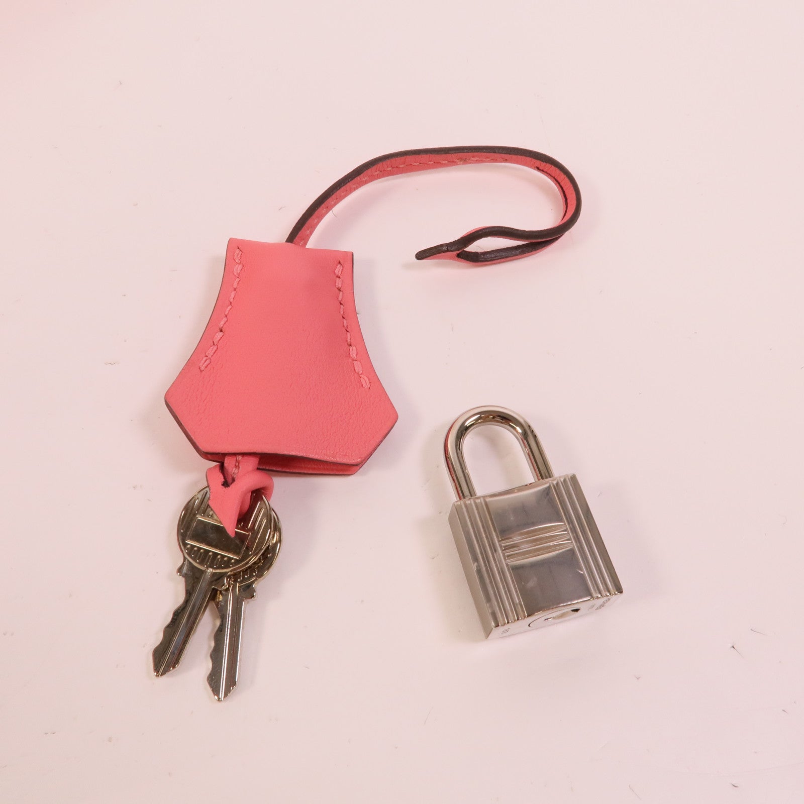 HERMES Swift皮革Tool Box 20手挽肩背兩用袋Rose Azalee