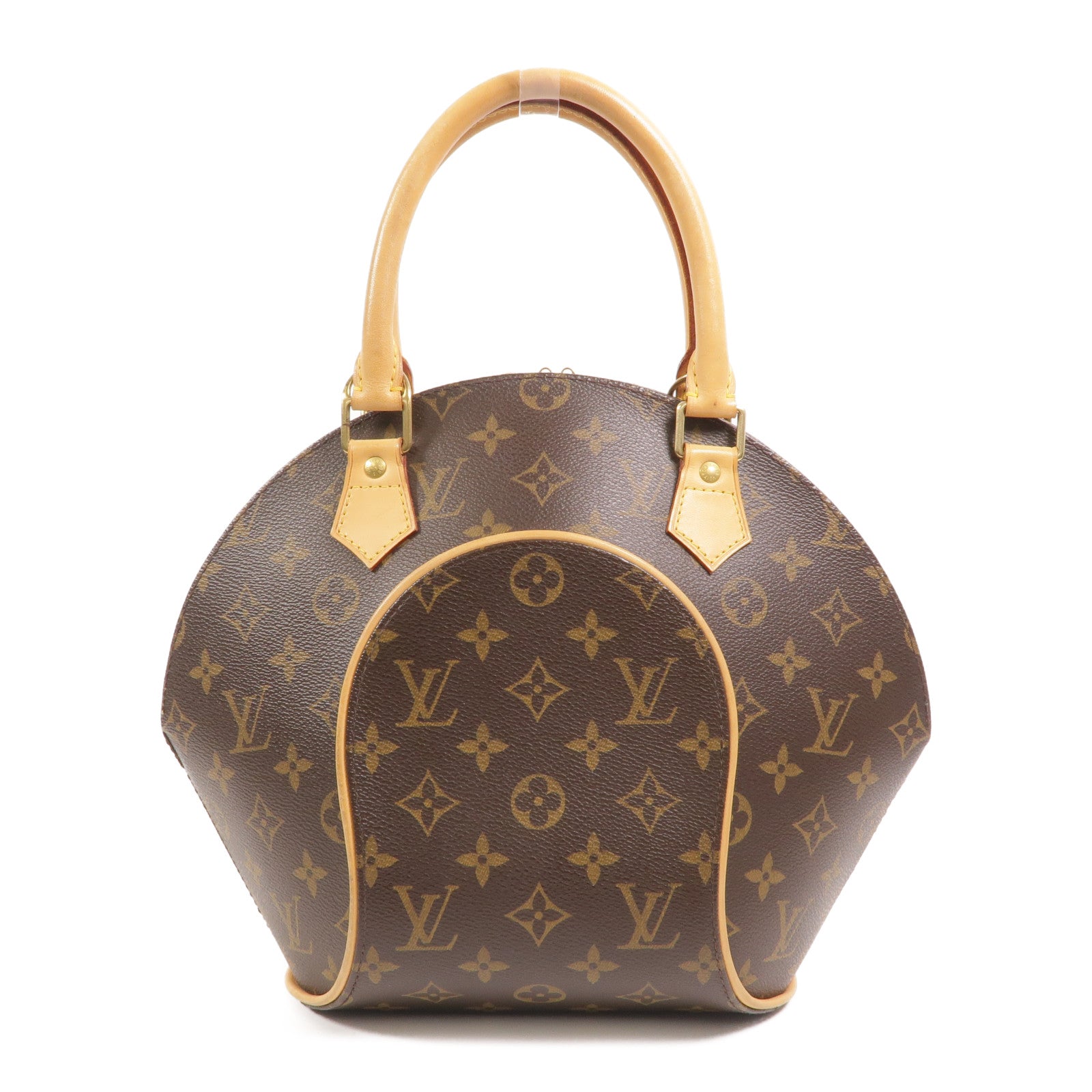 LOUIS VUITTON Monogram Ellipse MM金扣手挽袋