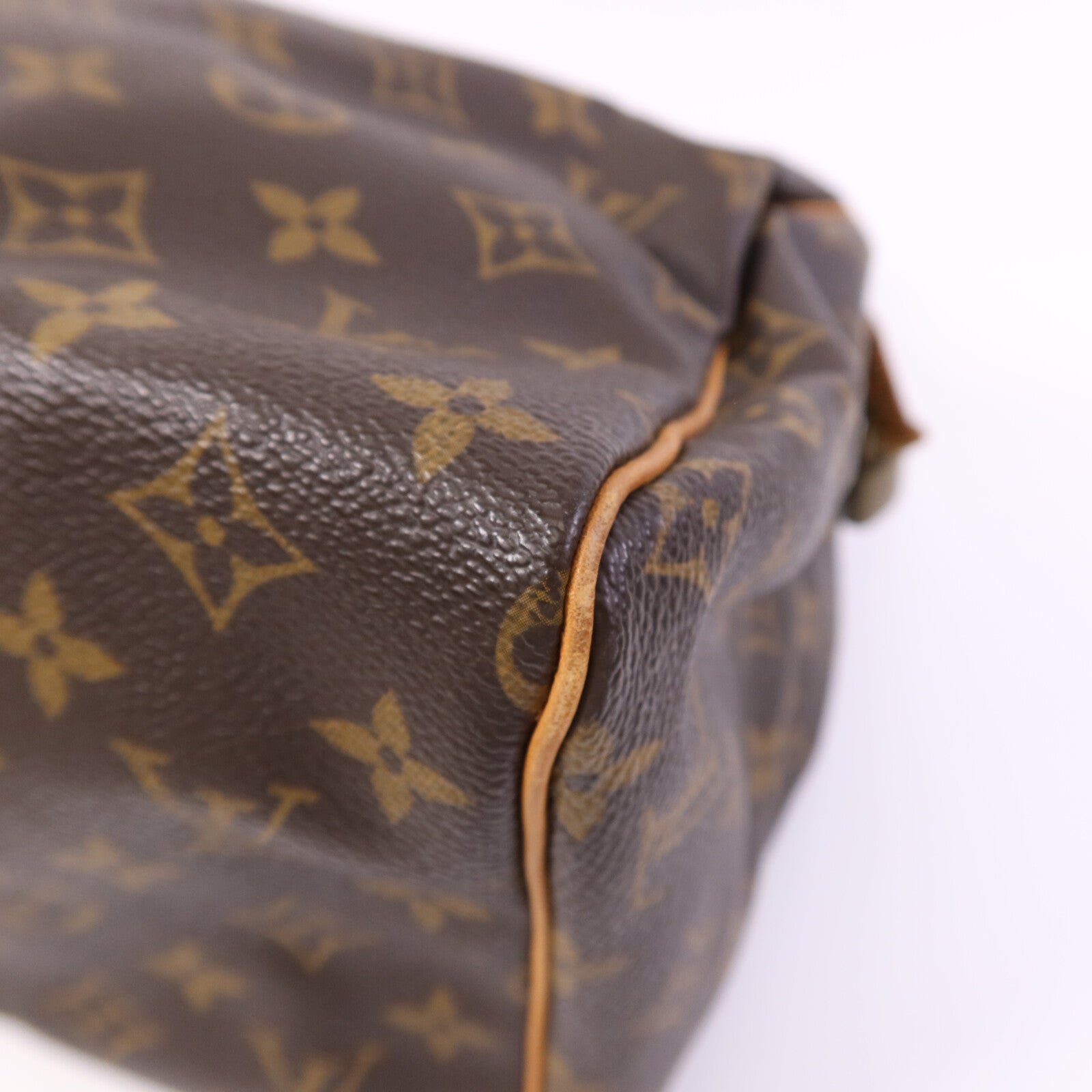LOUIS VUITTON Monogram Speedy 25金扣手挽袋
