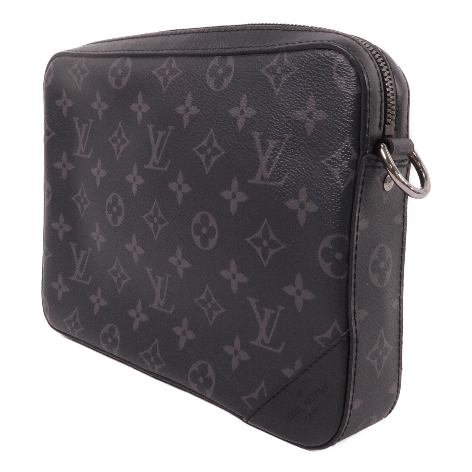 LOUIS VUITTON Monogram Eclipse Reverse Trio Messenger肩背袋