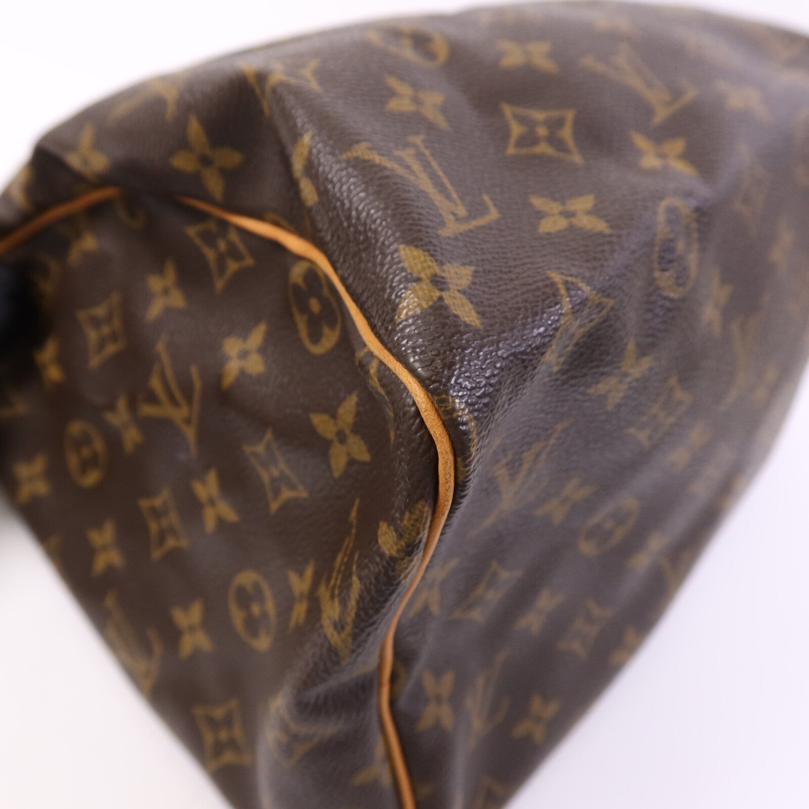 LOUIS VUITTON Monogram Speedy 25金扣手挽袋