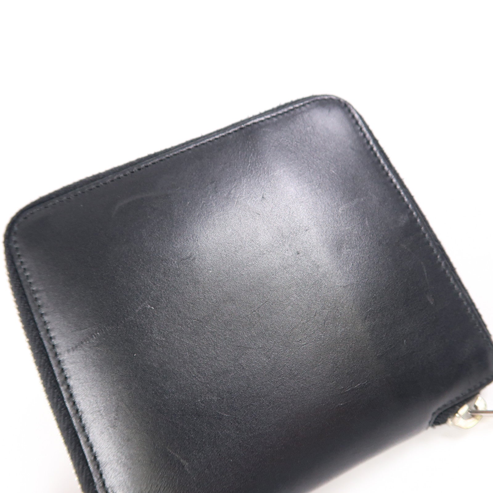 SAINT LAURENT 牛皮皮革Wallet銀扣錢包