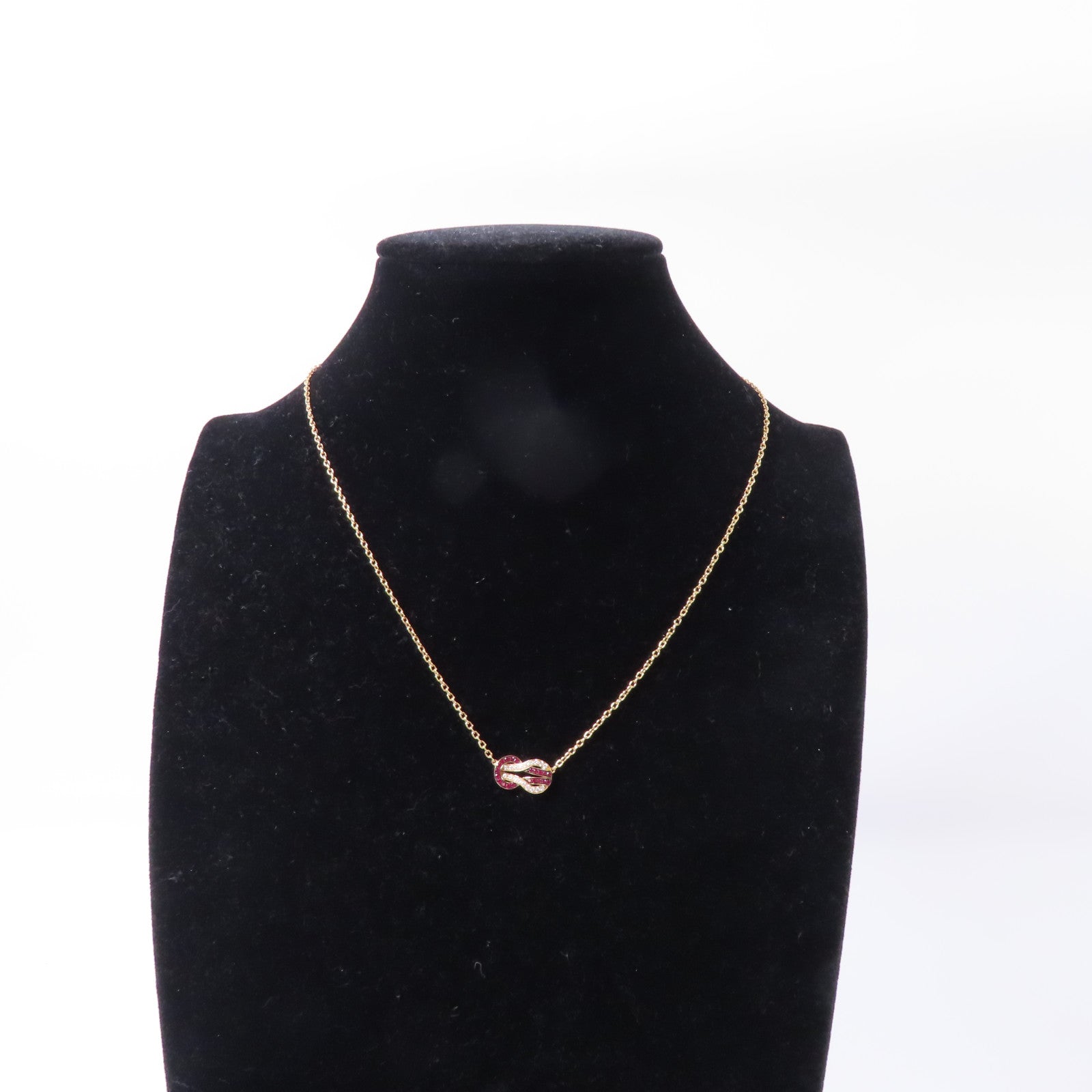 FRED 【激減優惠】18K玫瑰金/鑽石Gold Necklace with Diamond項鏈
