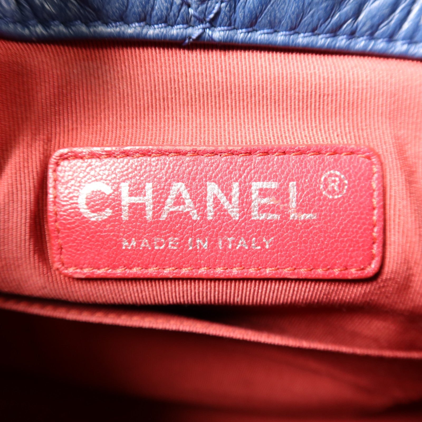 CHANEL 牛皮皮革Gabrielle Backpack銀扣背包