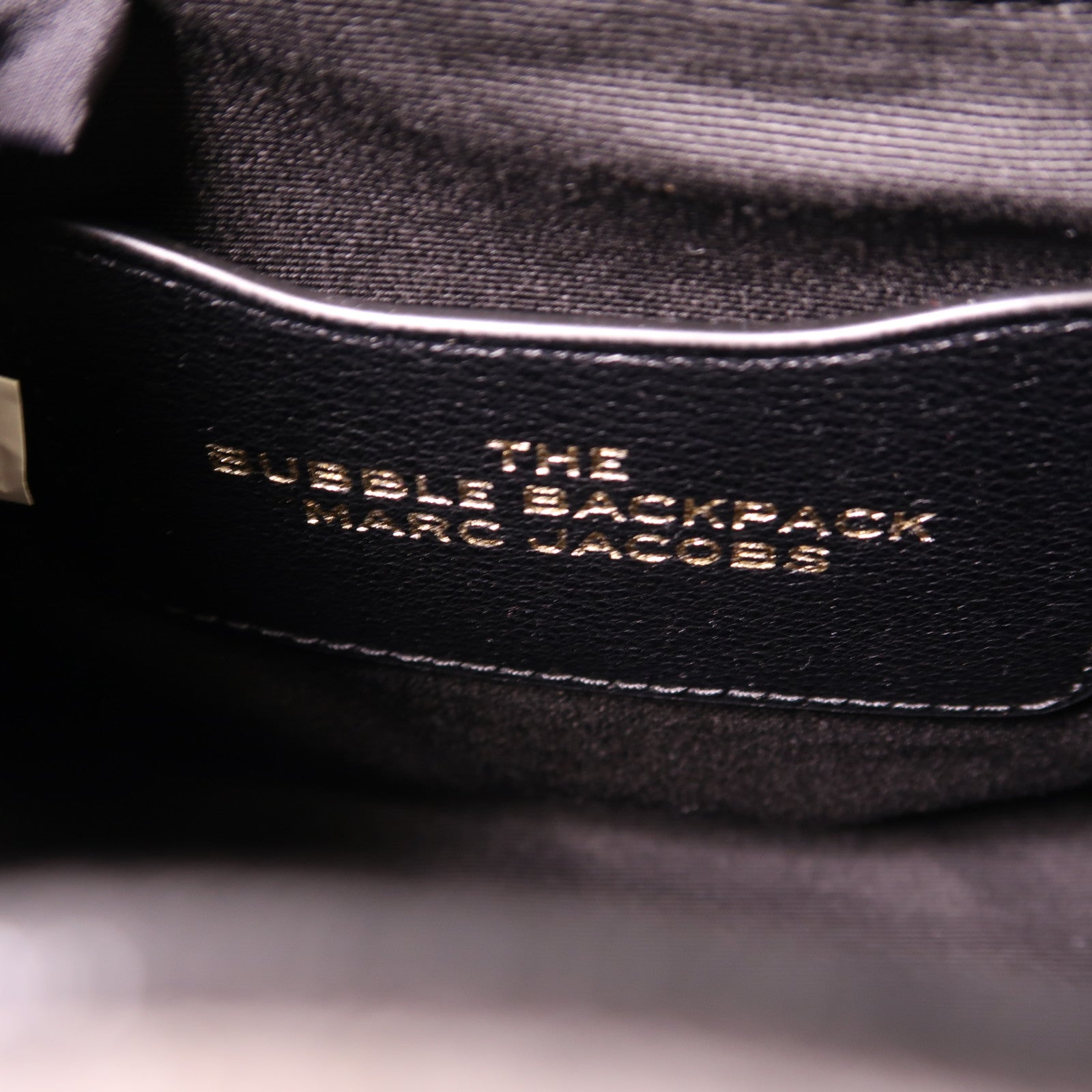 MARC JACOBS 牛皮皮革Backpack金扣背包