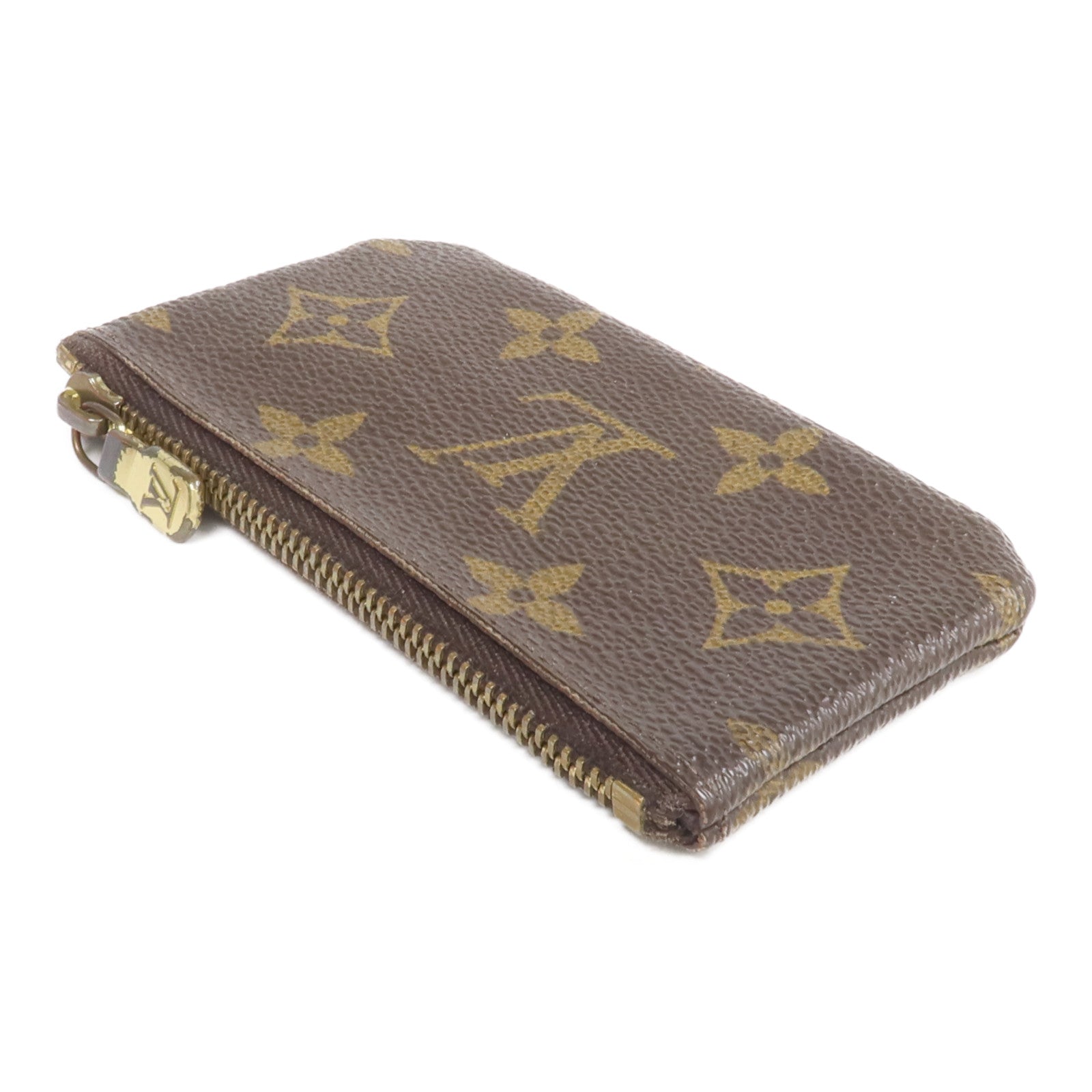 LOUIS VUITTON Monogram Key Pouch金扣鎖匙包