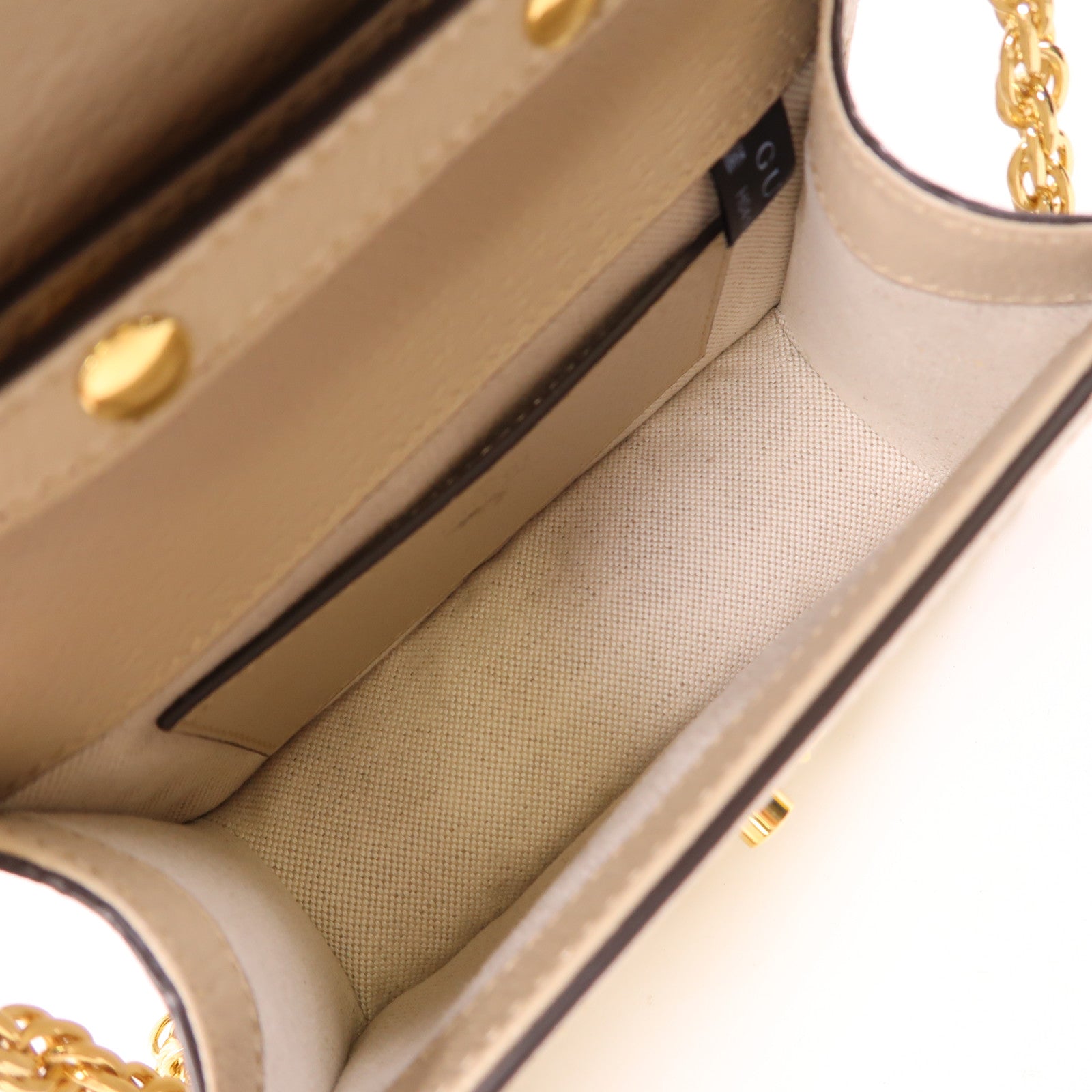 GUCCI 塗層帆布Ophidia Mini Shoulder Bag金扣手挽肩背兩用袋
