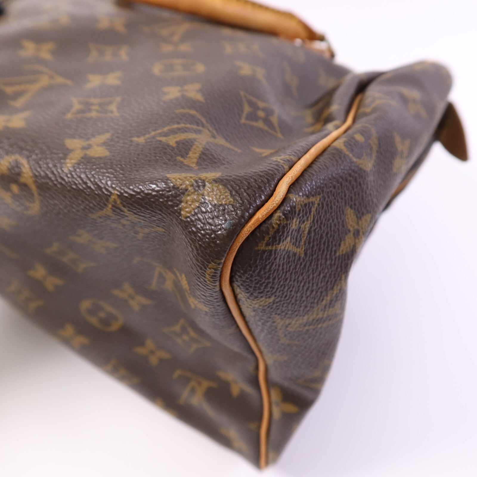 LOUIS VUITTON Monogram Speedy 25金扣手挽袋