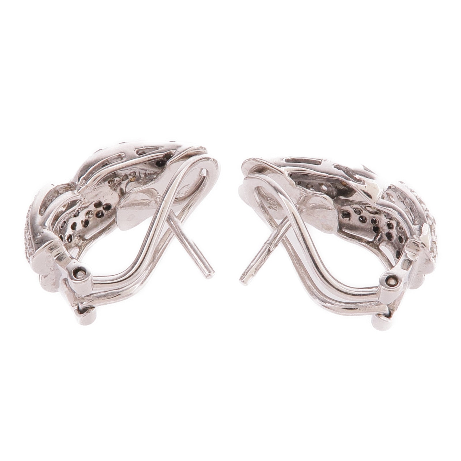 JEWELRY 18K白金Diamond Earrings鑽石耳環