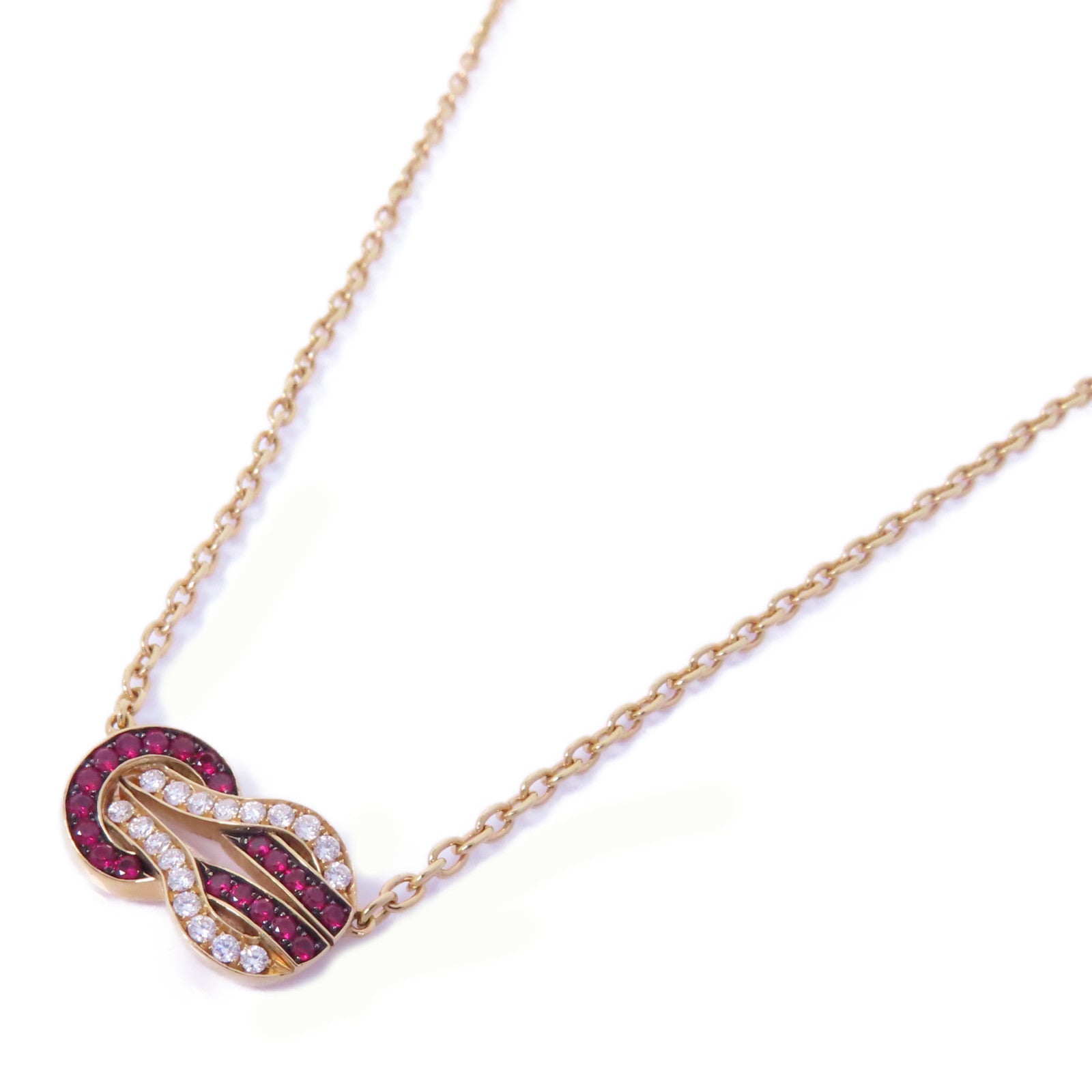 FRED 【激減優惠】18K玫瑰金/鑽石Gold Necklace with Diamond項鏈