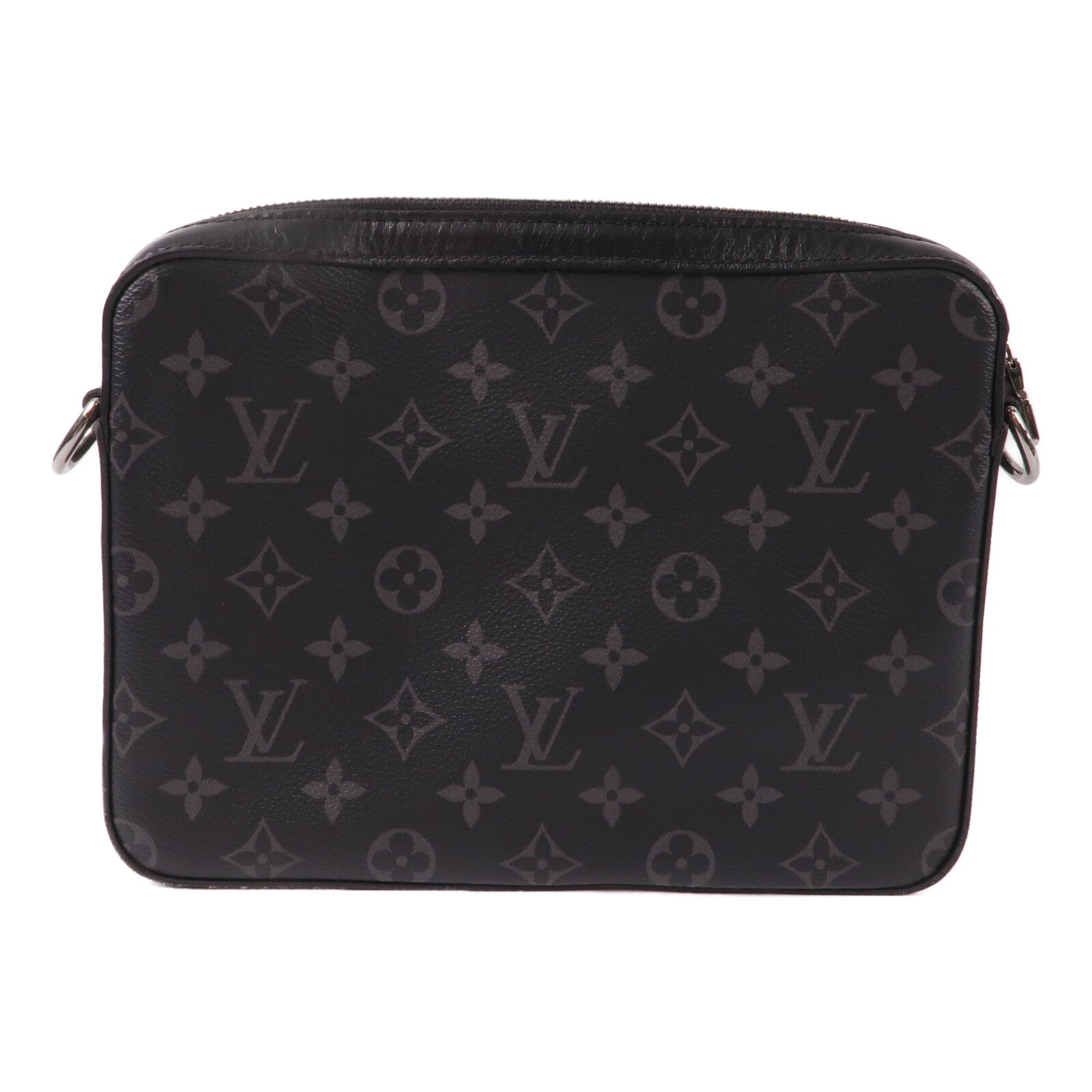 LOUIS VUITTON Monogram Eclipse Reverse Trio Messenger肩背袋