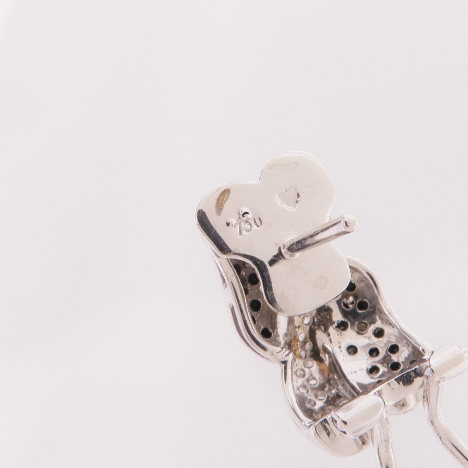 JEWELRY 18K白金Diamond Earrings鑽石耳環