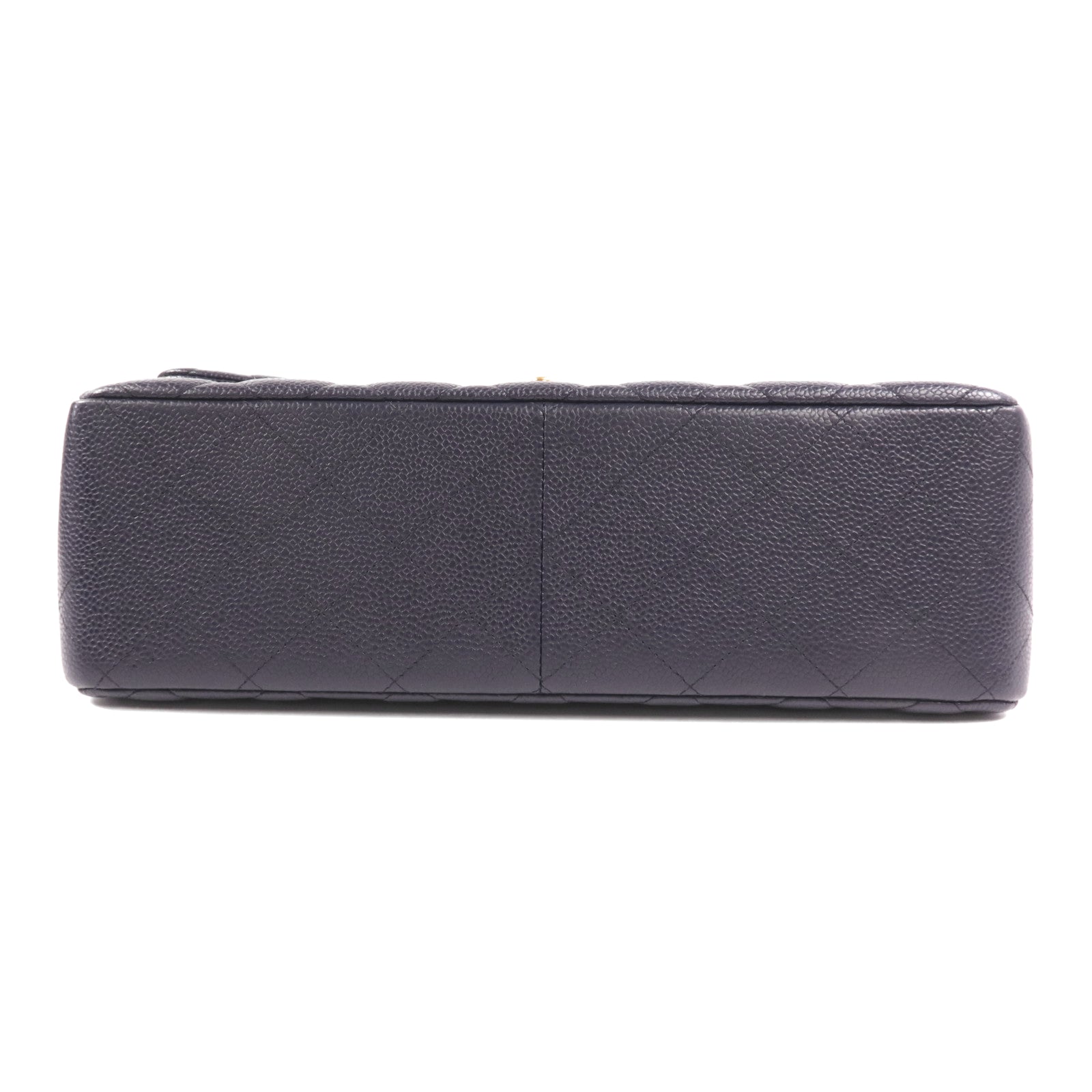 CHANEL 牛皮皮革Large Classic金扣鏈帶肩背袋