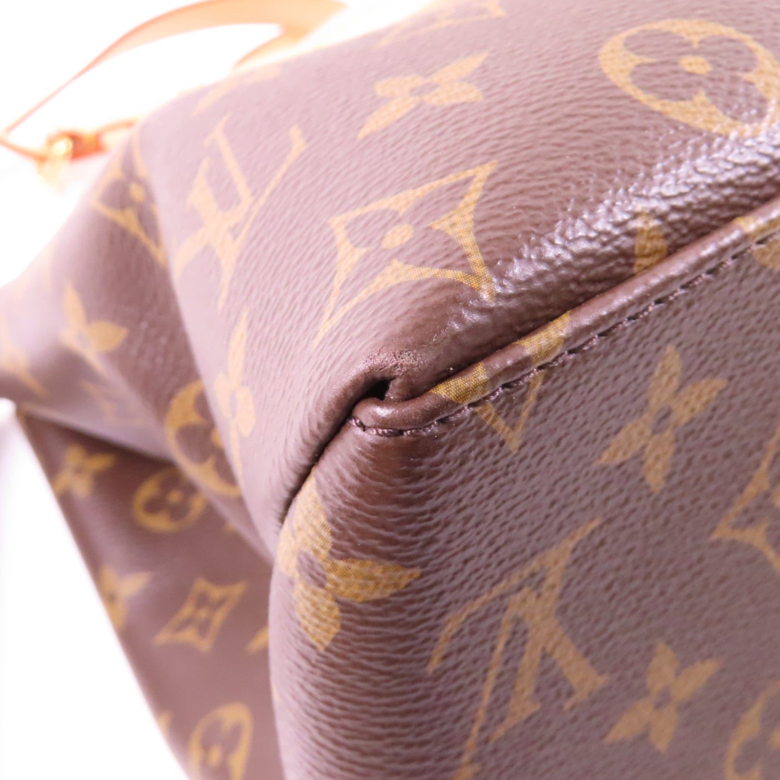 LOUIS VUITTON 【激減優惠】Monogram Grand Palais MM MNG金扣手挽肩背兩用袋啡色